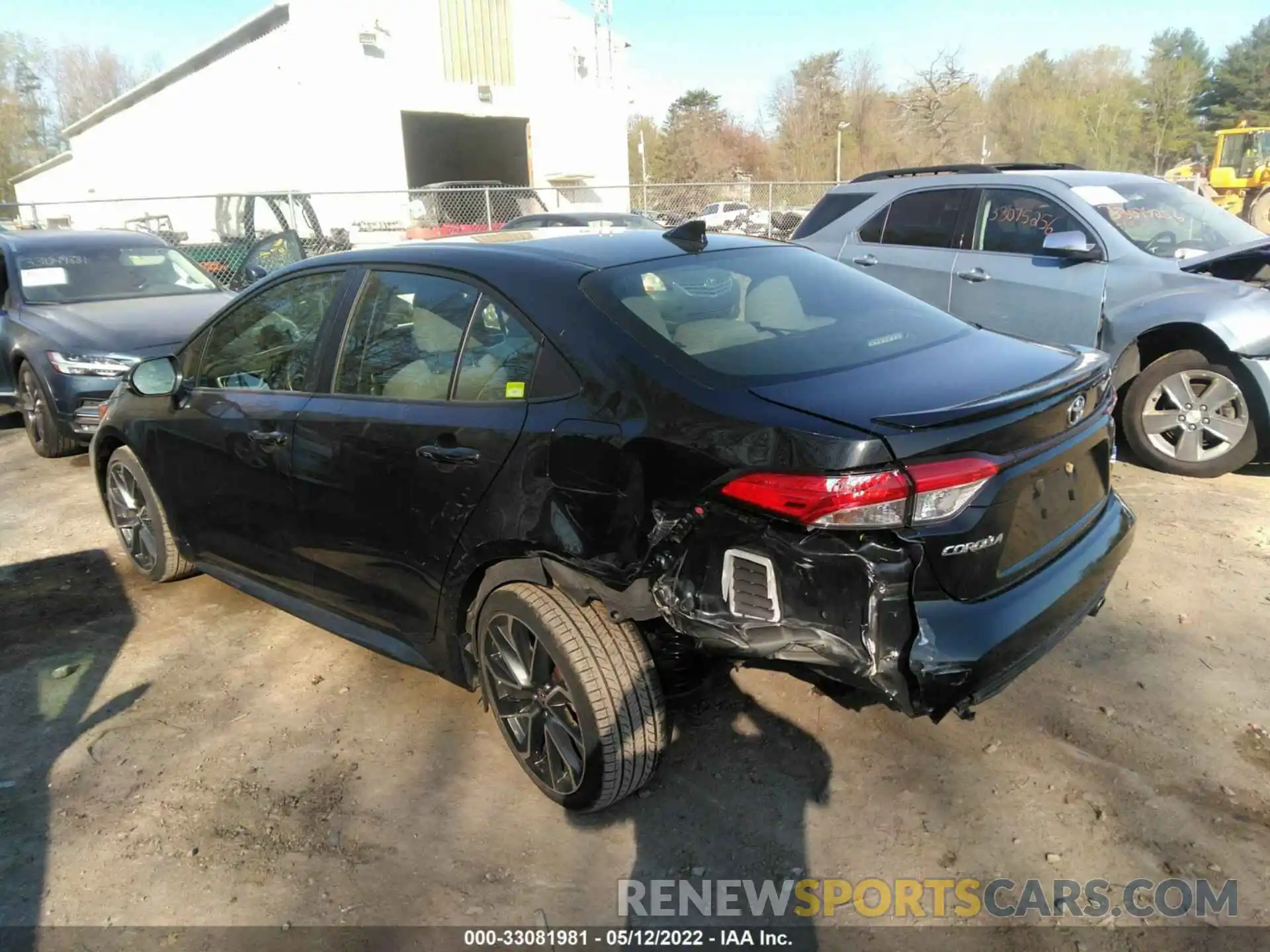 3 Photograph of a damaged car JTDS4RCE9LJ026913 TOYOTA COROLLA 2020