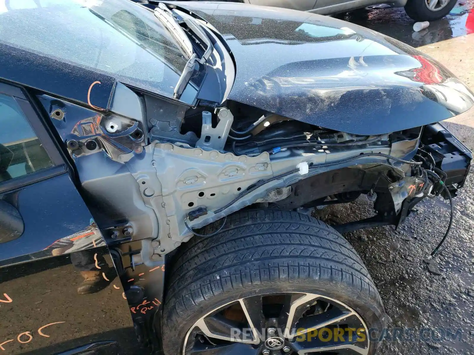 9 Photograph of a damaged car JTDS4RCE9LJ028421 TOYOTA COROLLA 2020