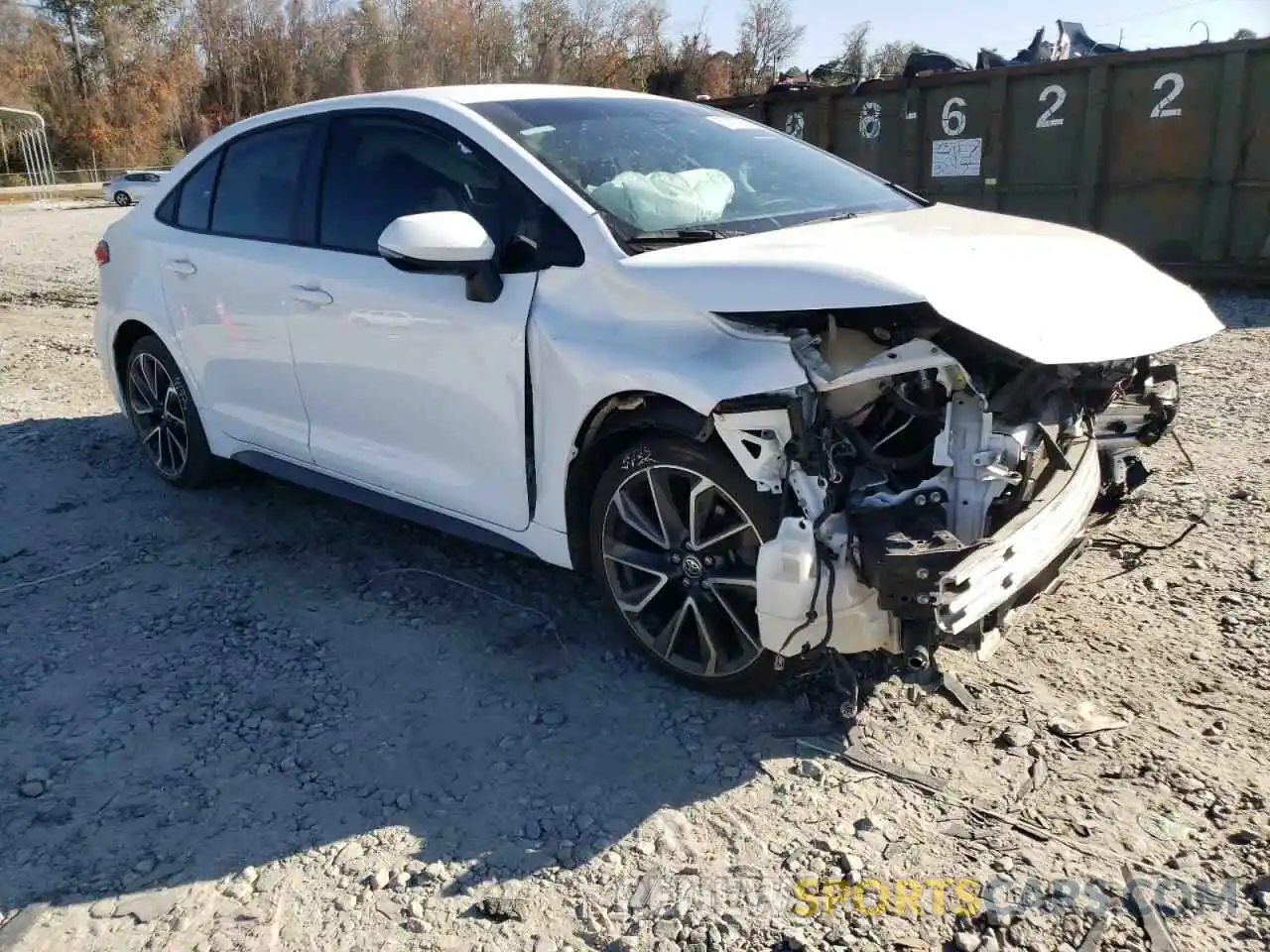 1 Photograph of a damaged car JTDS4RCE9LJ029875 TOYOTA COROLLA 2020