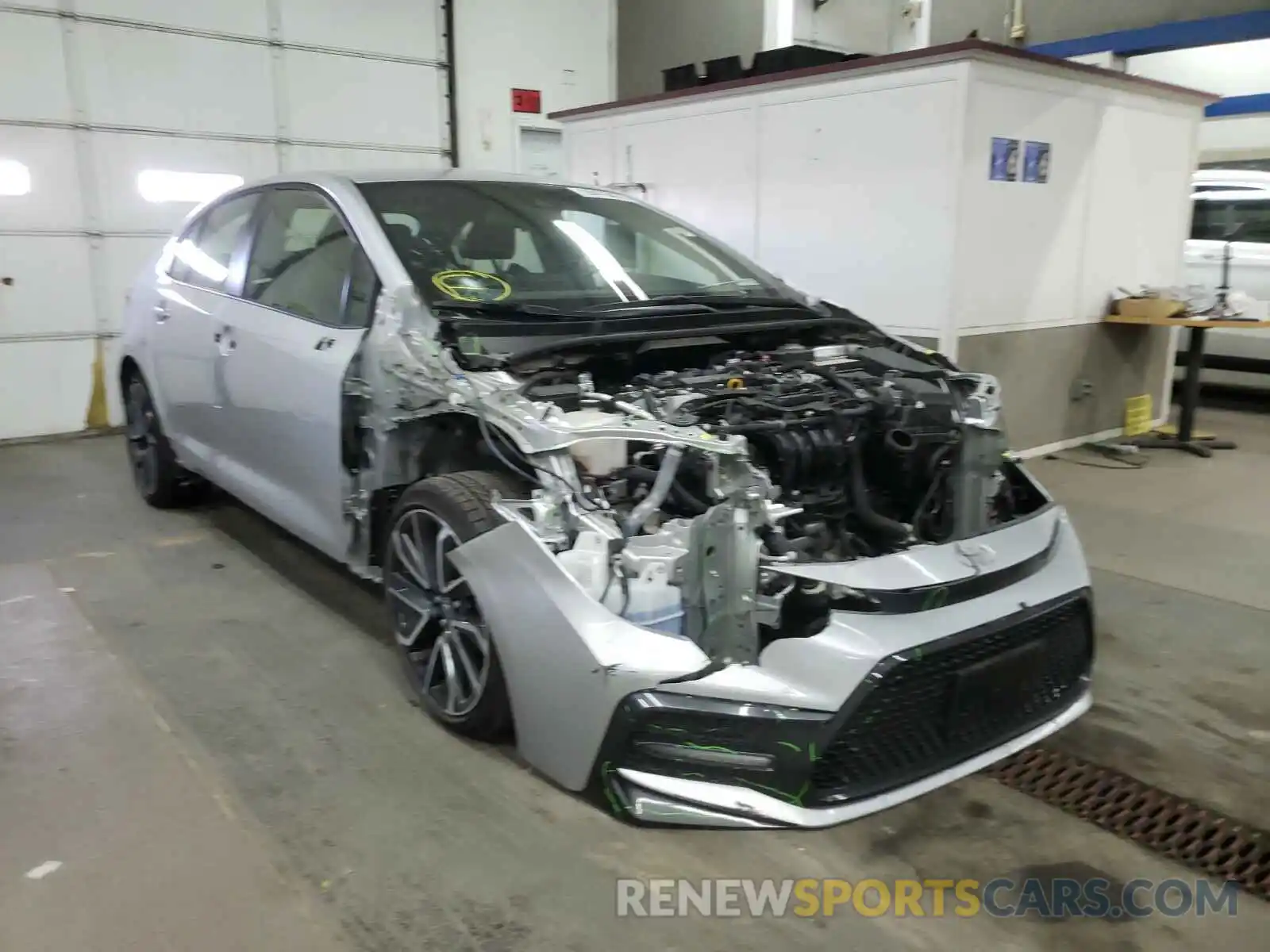 1 Photograph of a damaged car JTDS4RCE9LJ030508 TOYOTA COROLLA 2020