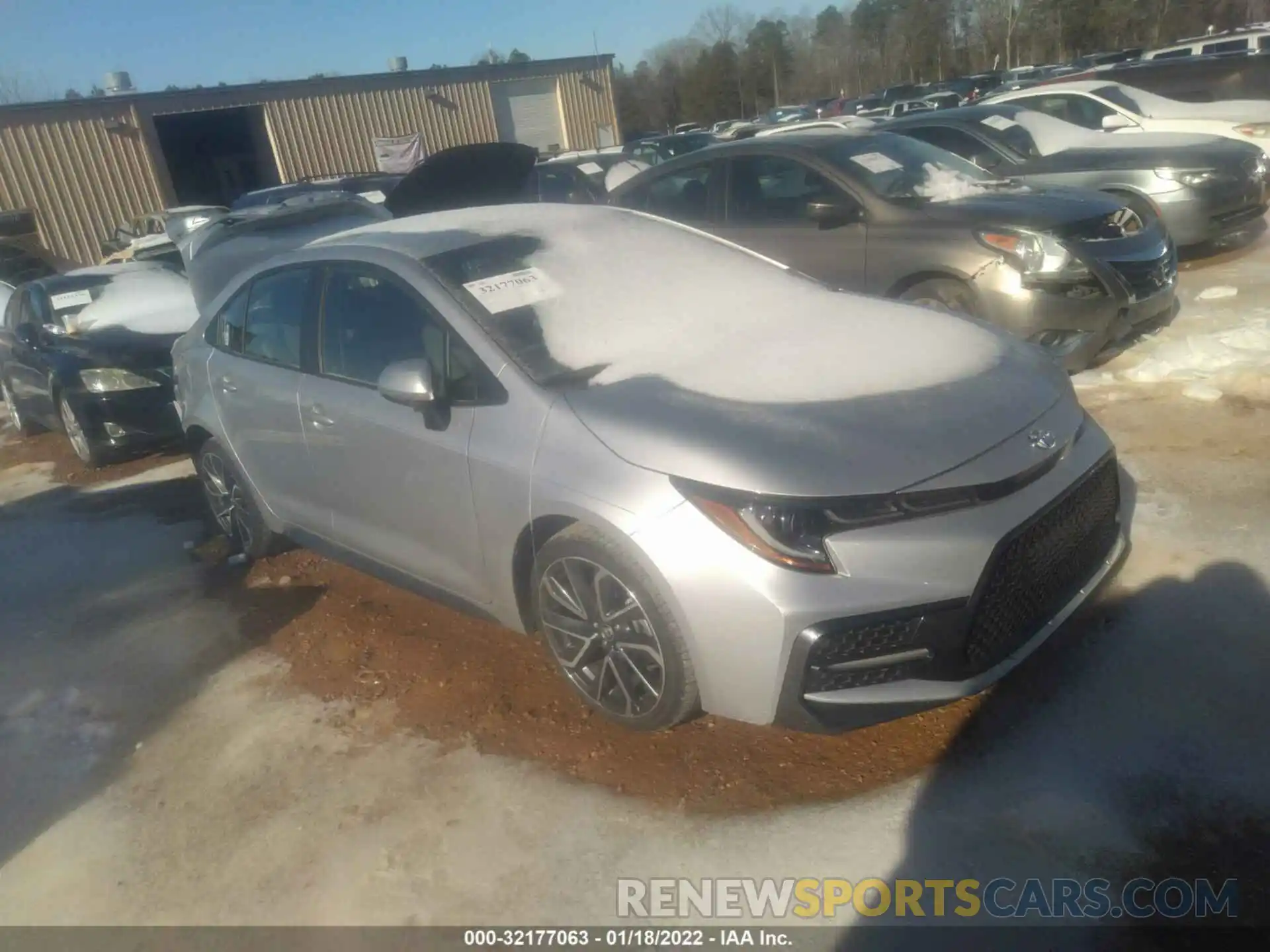 1 Photograph of a damaged car JTDS4RCE9LJ030914 TOYOTA COROLLA 2020