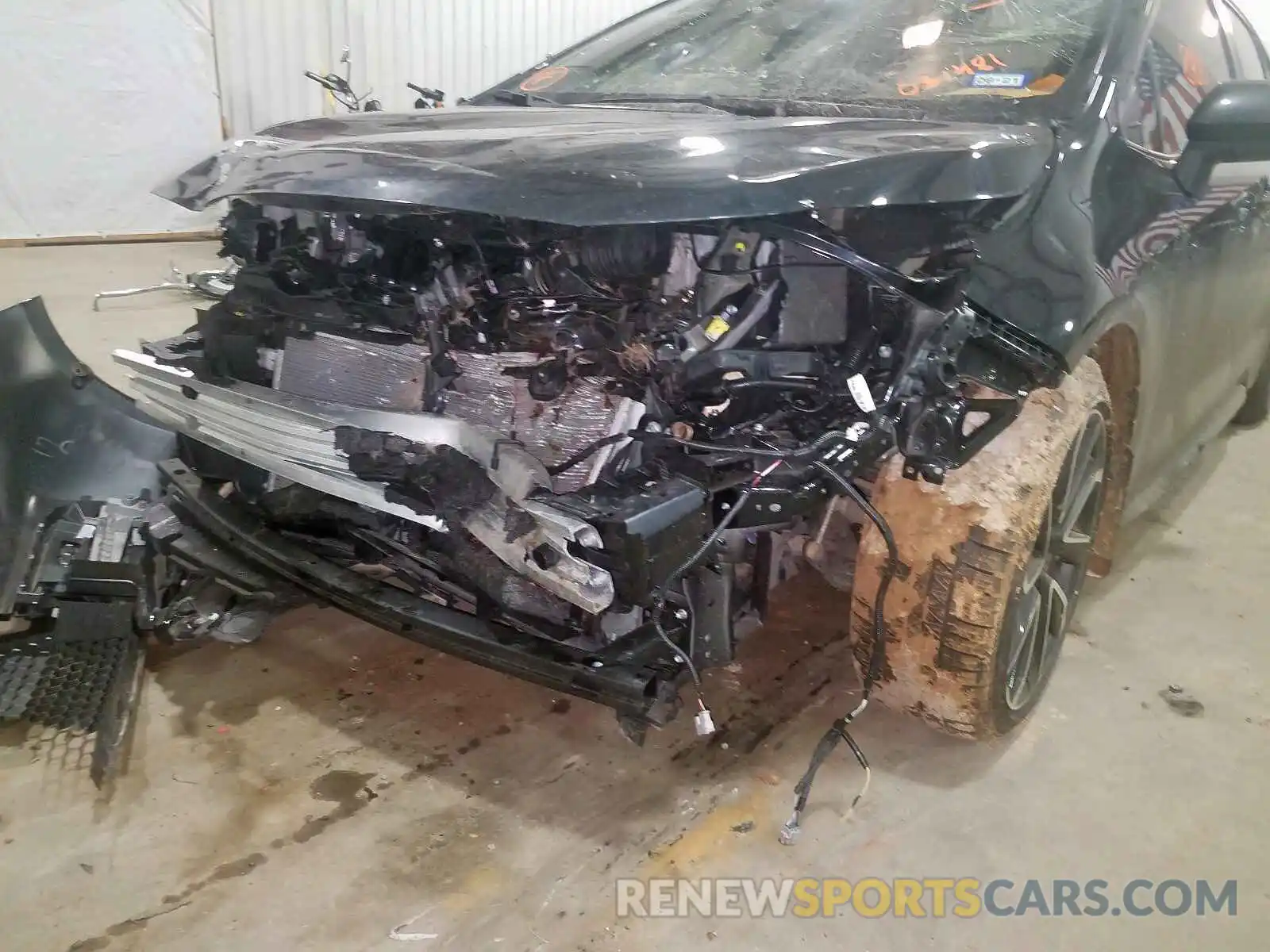 9 Photograph of a damaged car JTDS4RCE9LJ031481 TOYOTA COROLLA 2020