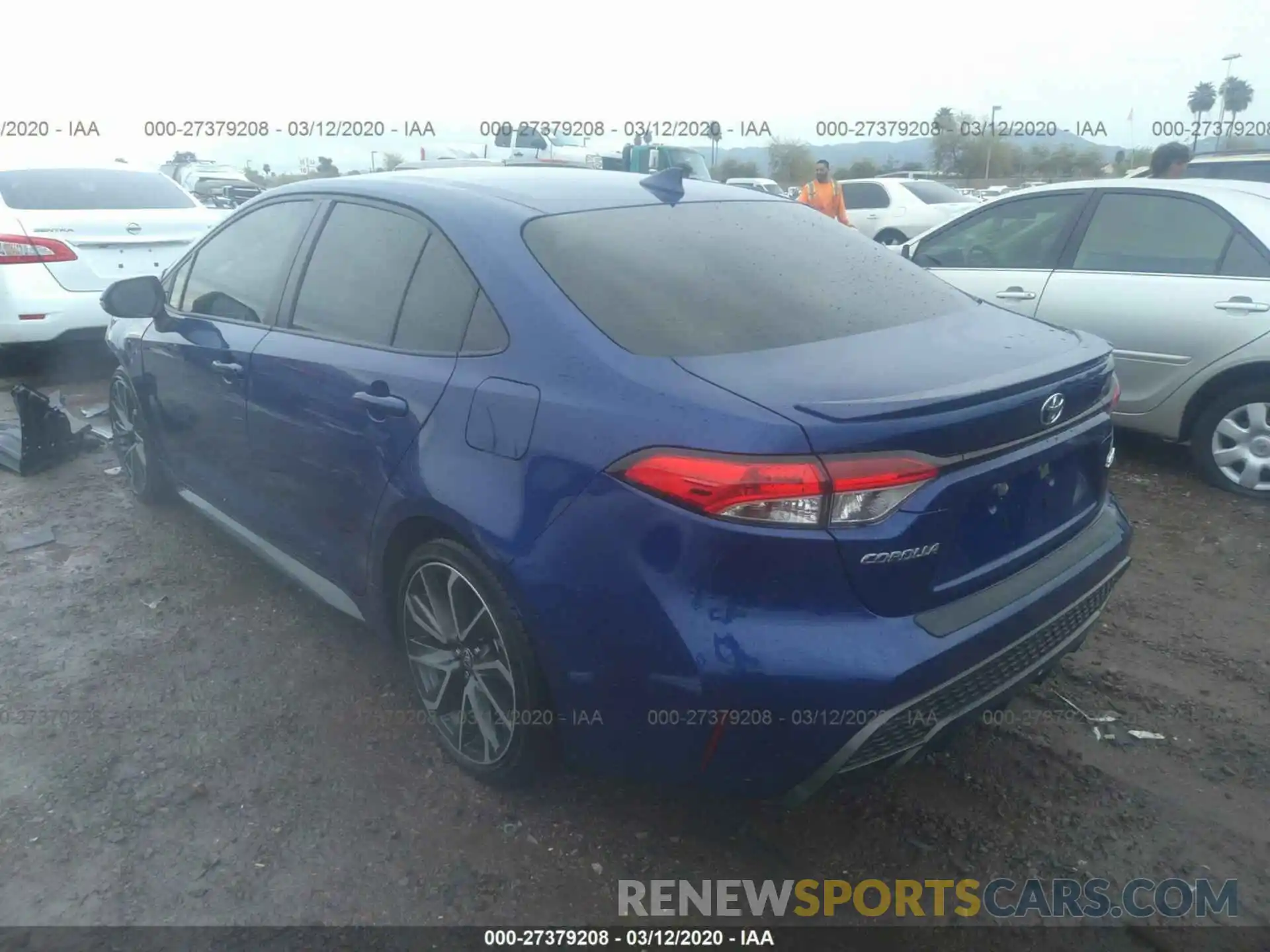 3 Photograph of a damaged car JTDS4RCE9LJ034235 TOYOTA COROLLA 2020