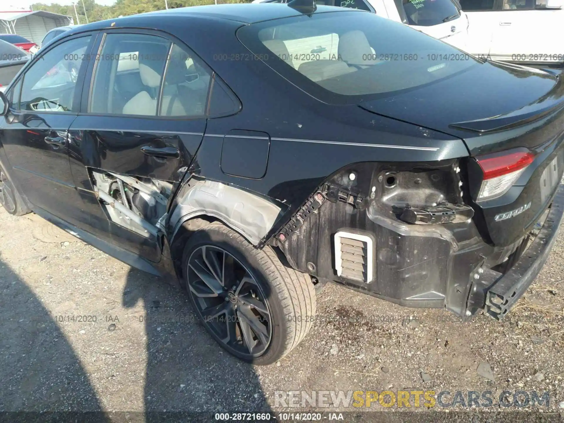 6 Photograph of a damaged car JTDS4RCE9LJ035109 TOYOTA COROLLA 2020