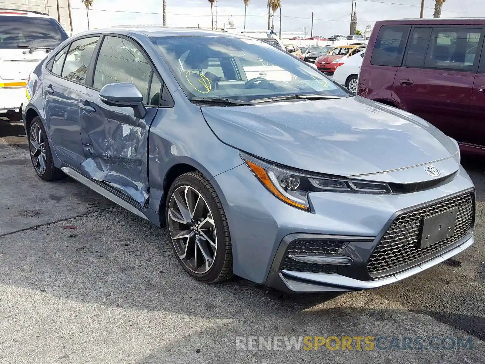 9 Photograph of a damaged car JTDS4RCE9LJ035384 TOYOTA COROLLA 2020