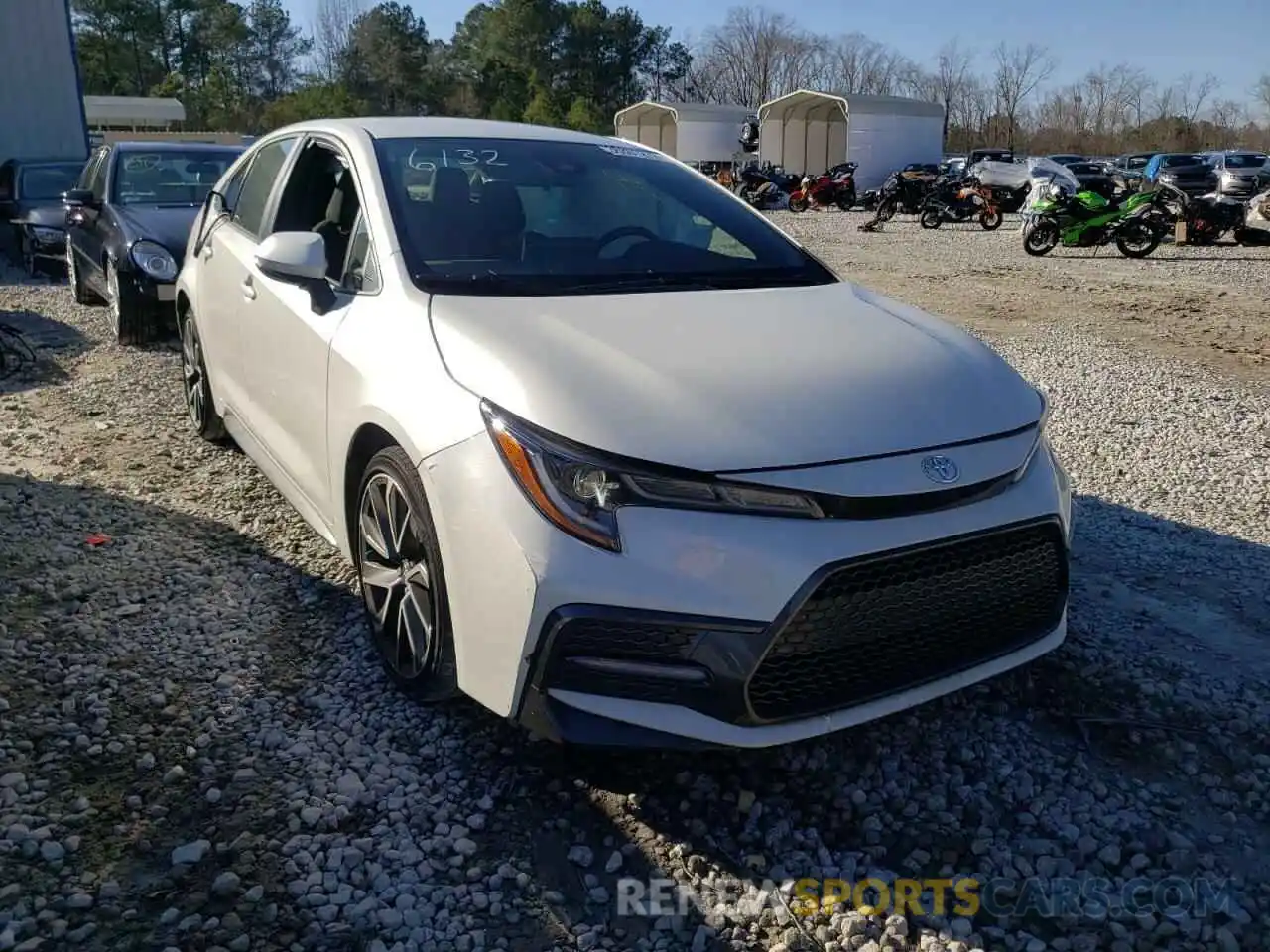 1 Photograph of a damaged car JTDS4RCE9LJ036132 TOYOTA COROLLA 2020