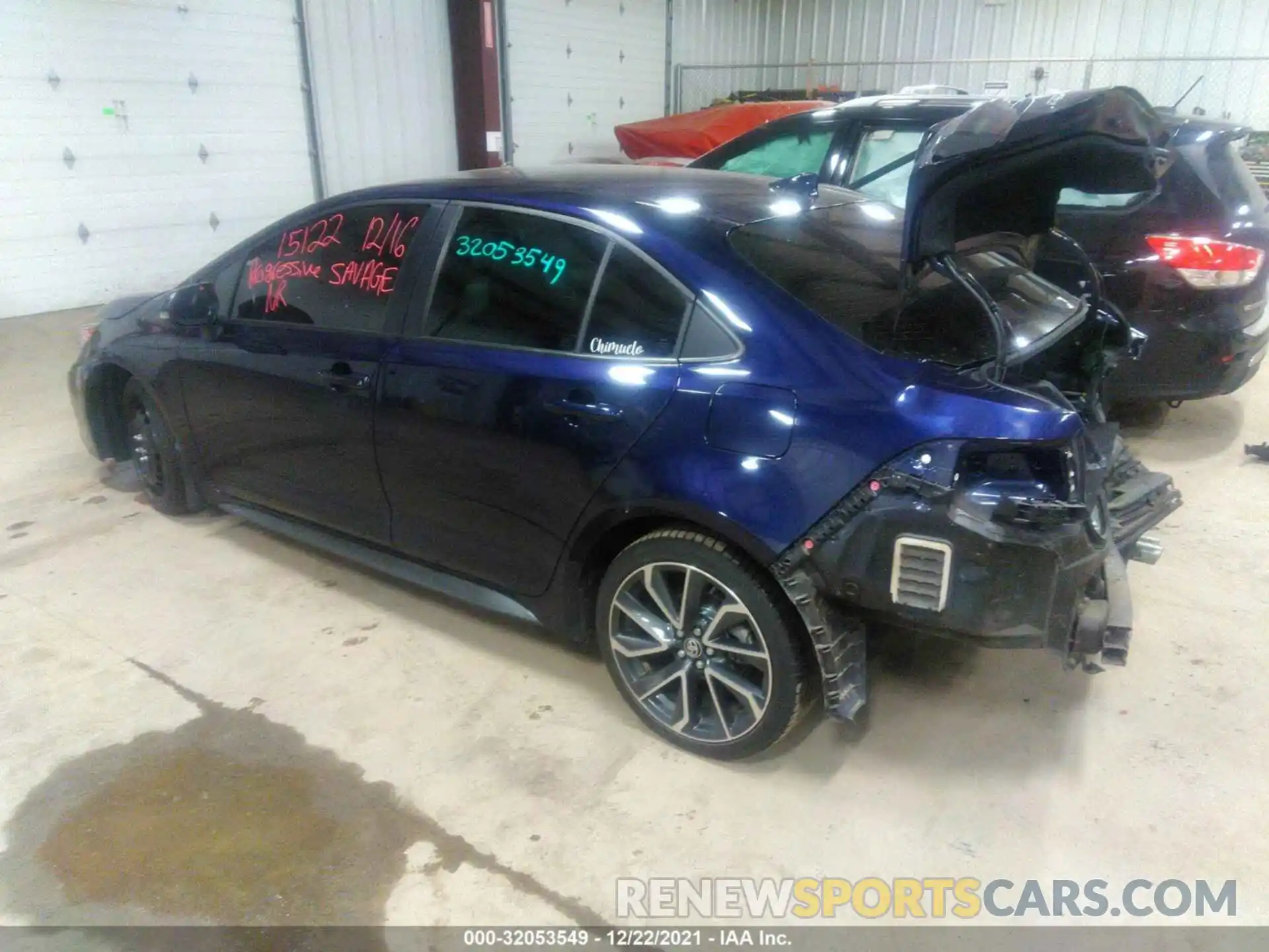 3 Photograph of a damaged car JTDS4RCE9LJ038236 TOYOTA COROLLA 2020