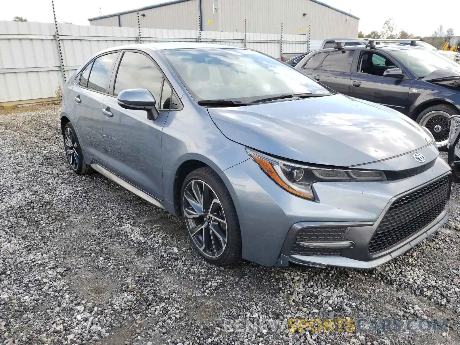 1 Photograph of a damaged car JTDS4RCE9LJ038561 TOYOTA COROLLA 2020