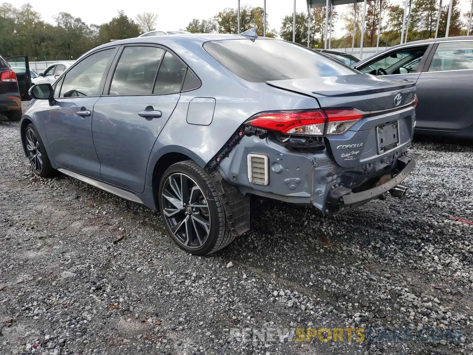 3 Photograph of a damaged car JTDS4RCE9LJ038561 TOYOTA COROLLA 2020