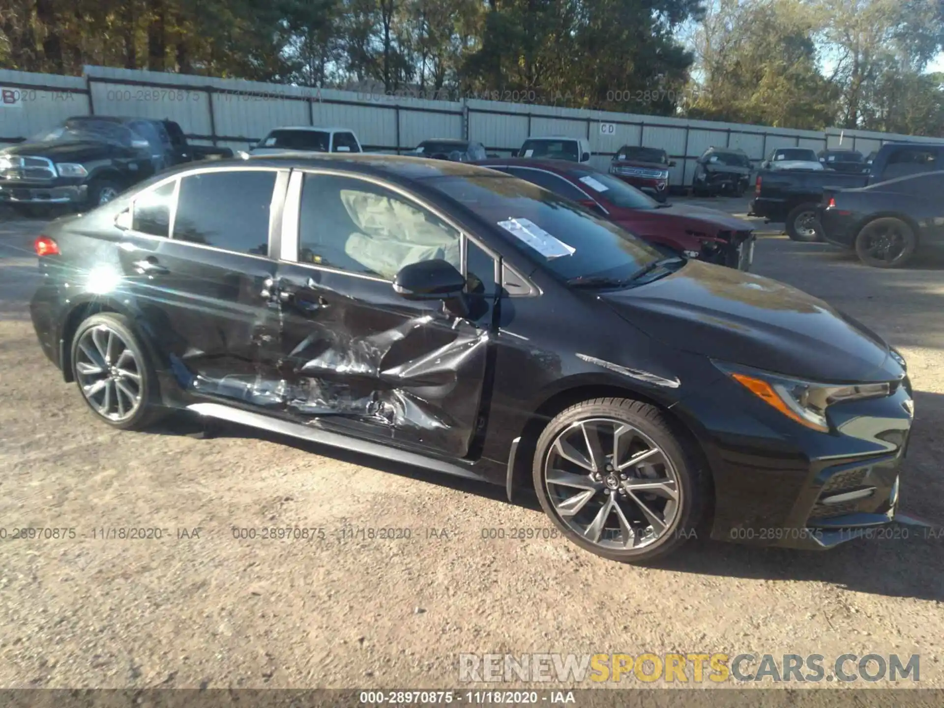 6 Photograph of a damaged car JTDS4RCE9LJ039399 TOYOTA COROLLA 2020