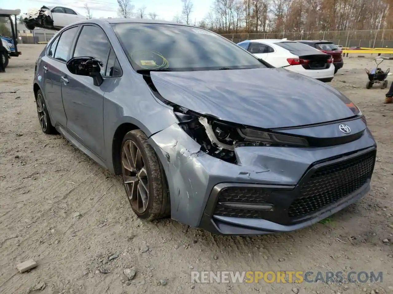 1 Photograph of a damaged car JTDS4RCE9LJ039970 TOYOTA COROLLA 2020