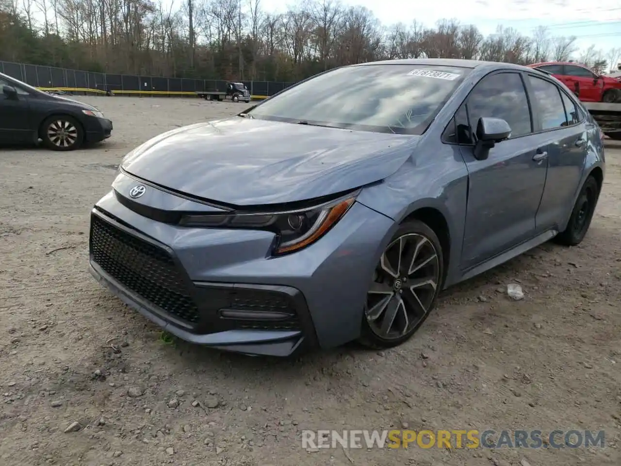 2 Photograph of a damaged car JTDS4RCE9LJ039970 TOYOTA COROLLA 2020