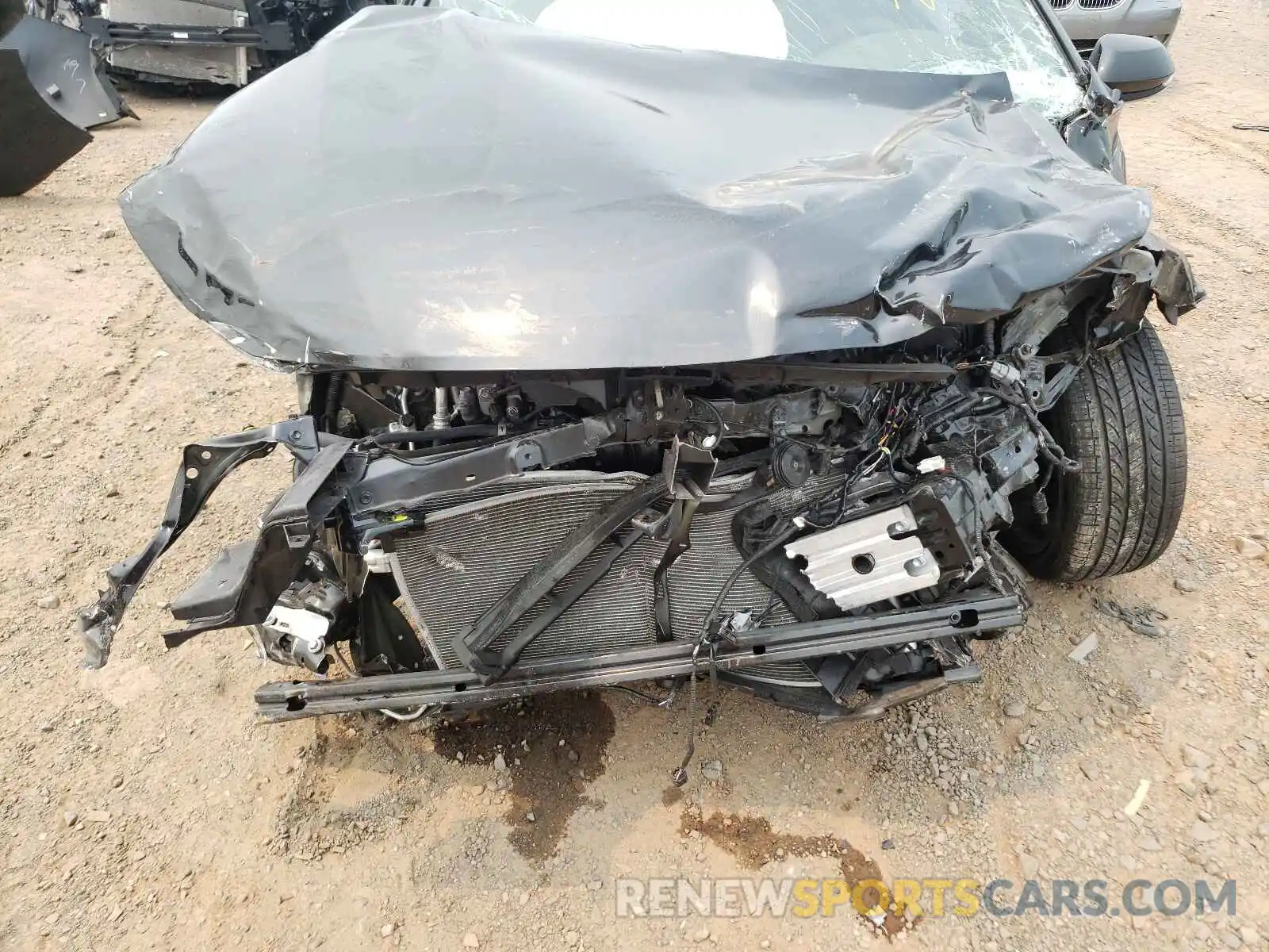 9 Photograph of a damaged car JTDS4RCE9LJ042125 TOYOTA COROLLA 2020