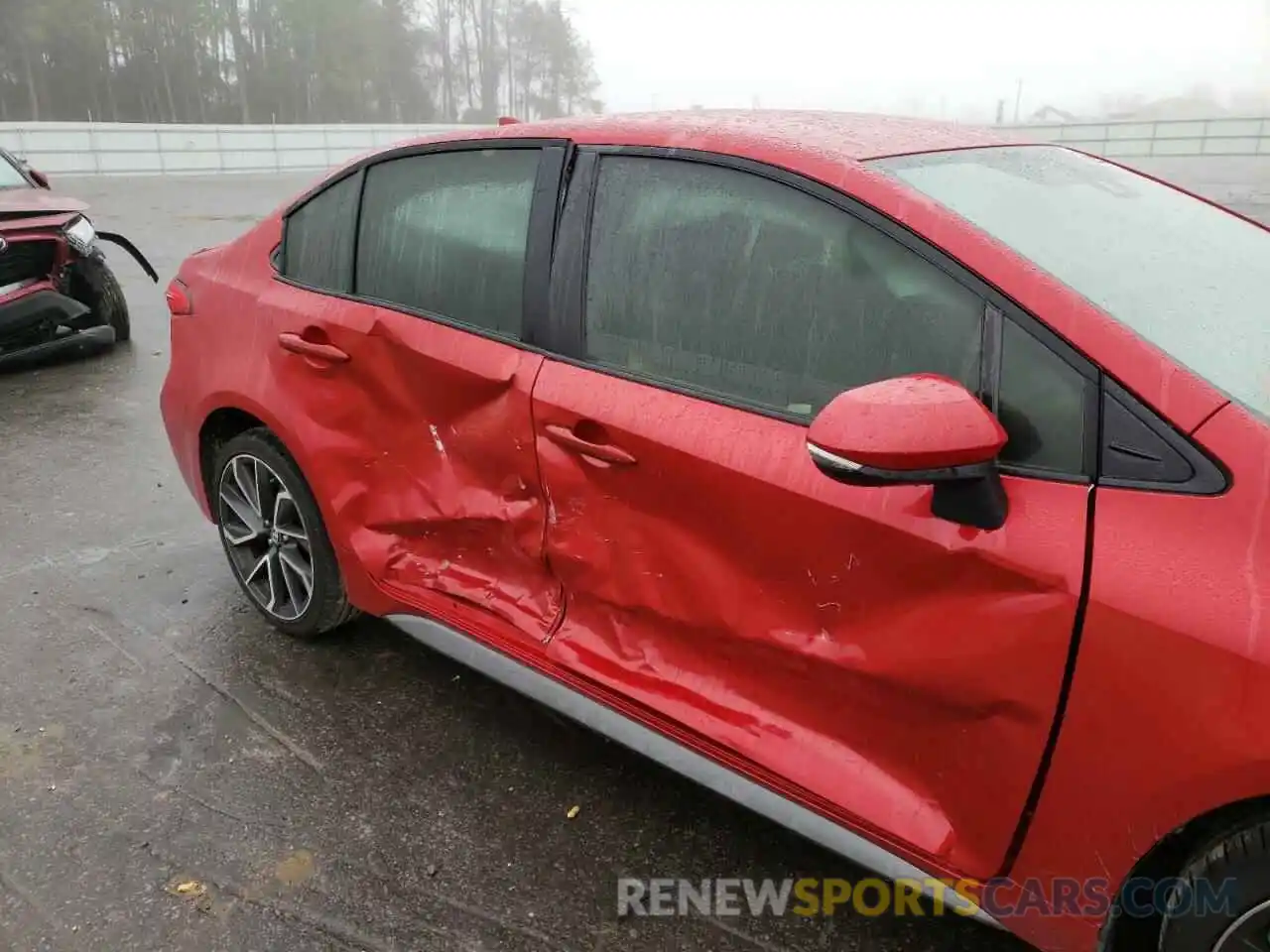 9 Photograph of a damaged car JTDS4RCE9LJ042576 TOYOTA COROLLA 2020