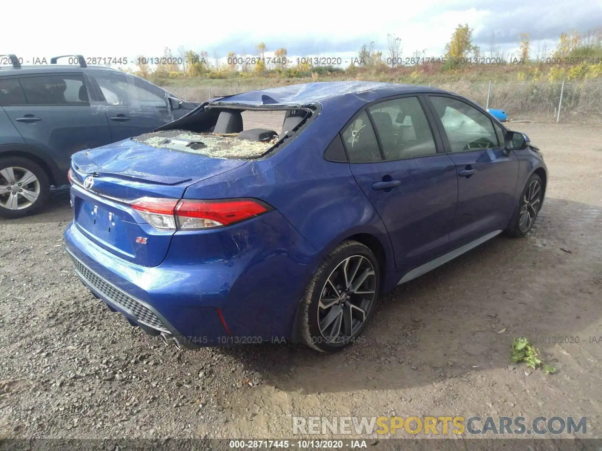 4 Photograph of a damaged car JTDS4RCE9LJ045610 TOYOTA COROLLA 2020