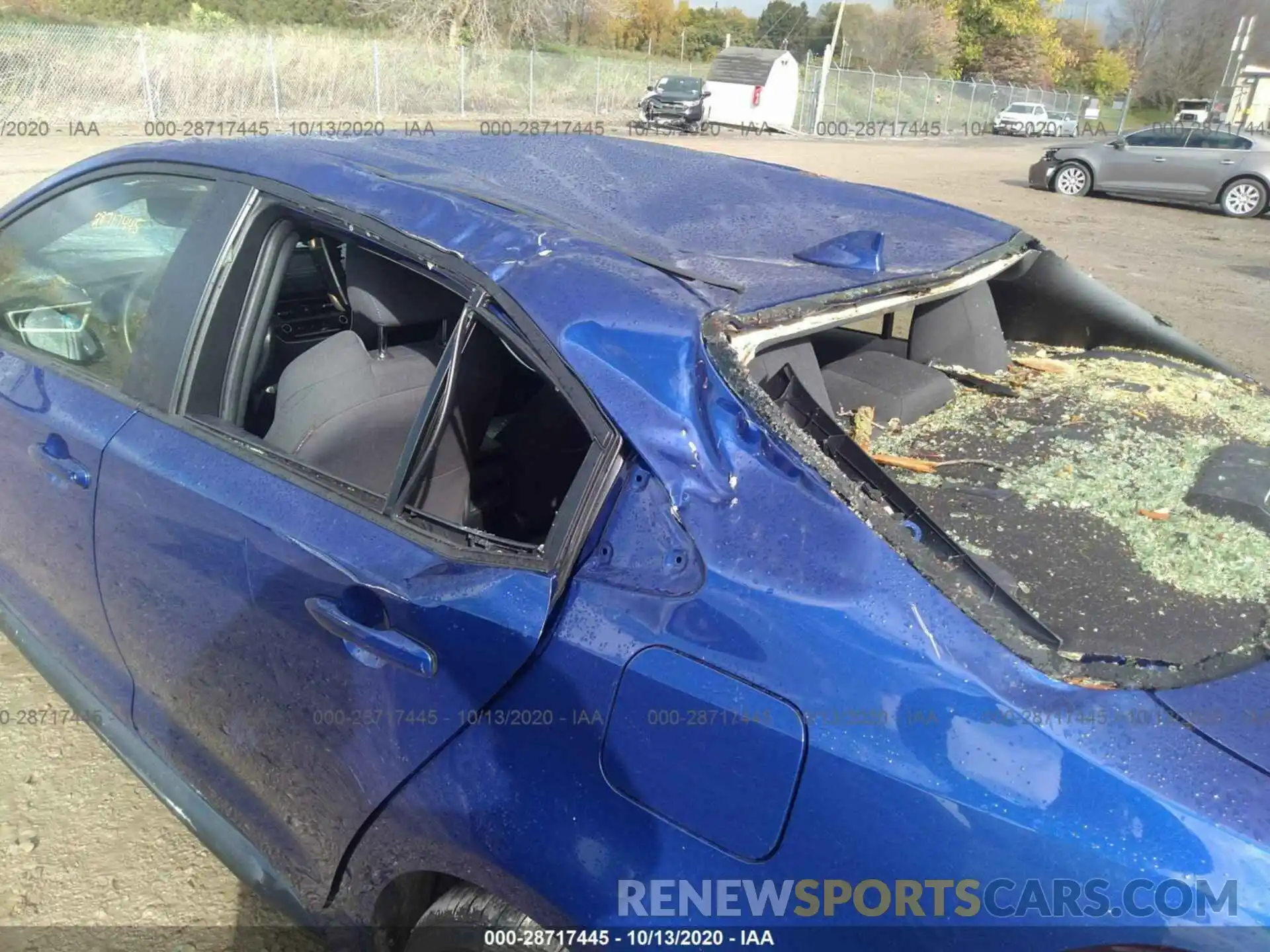 6 Photograph of a damaged car JTDS4RCE9LJ045610 TOYOTA COROLLA 2020