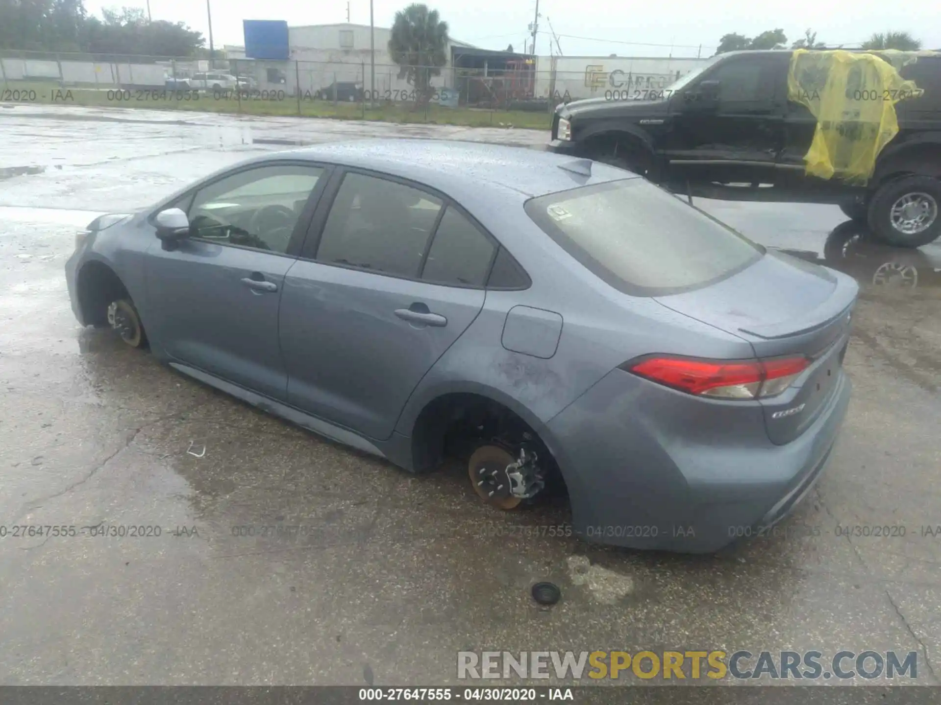 3 Photograph of a damaged car JTDS4RCE9LJ046479 TOYOTA COROLLA 2020