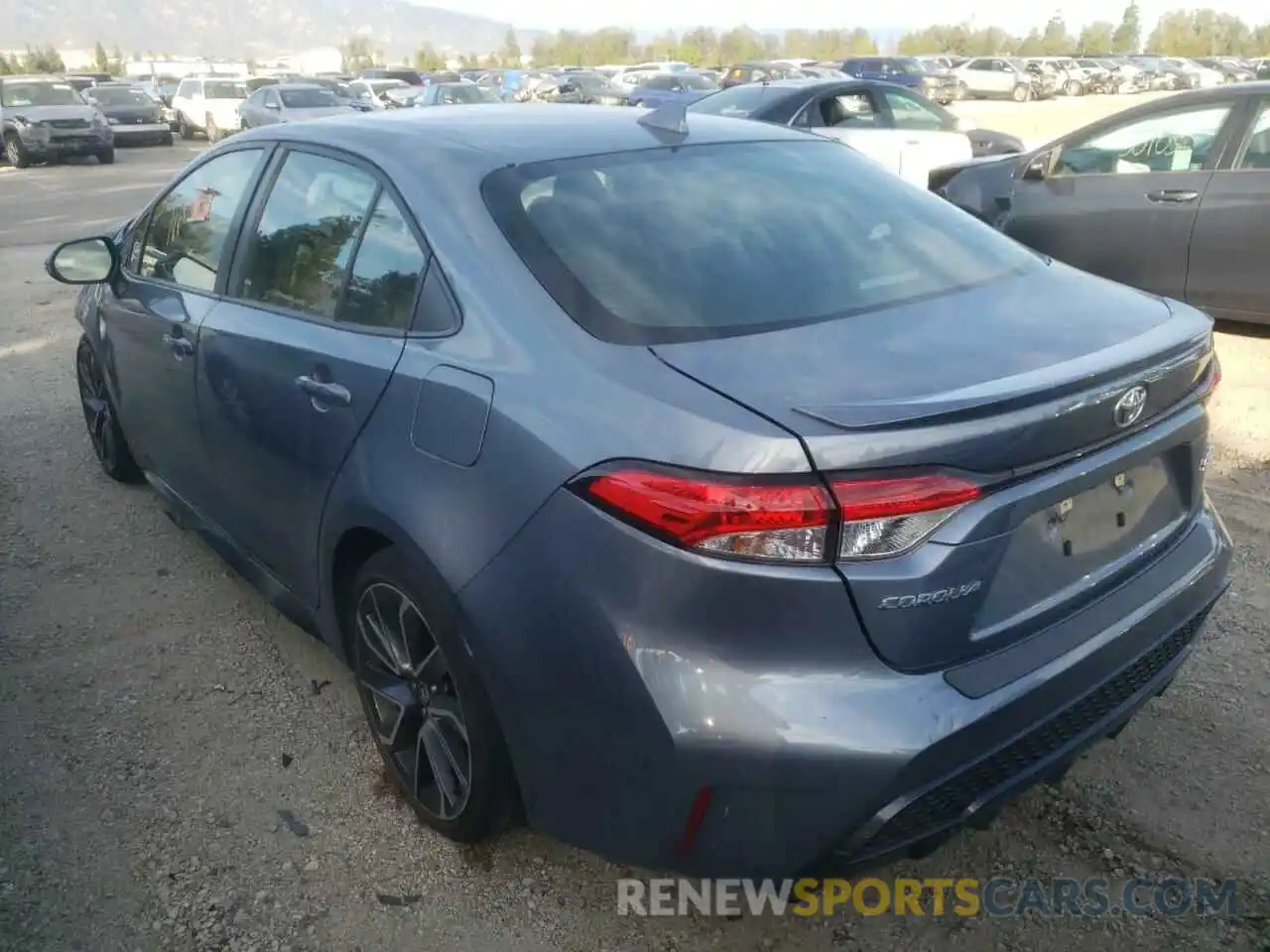 3 Photograph of a damaged car JTDS4RCE9LJ047549 TOYOTA COROLLA 2020