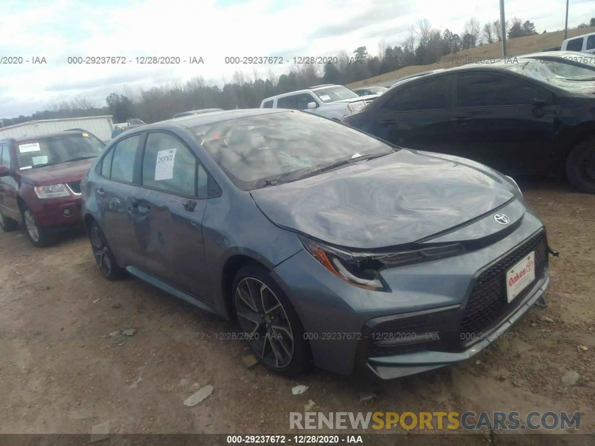 6 Photograph of a damaged car JTDS4RCE9LJ048975 TOYOTA COROLLA 2020