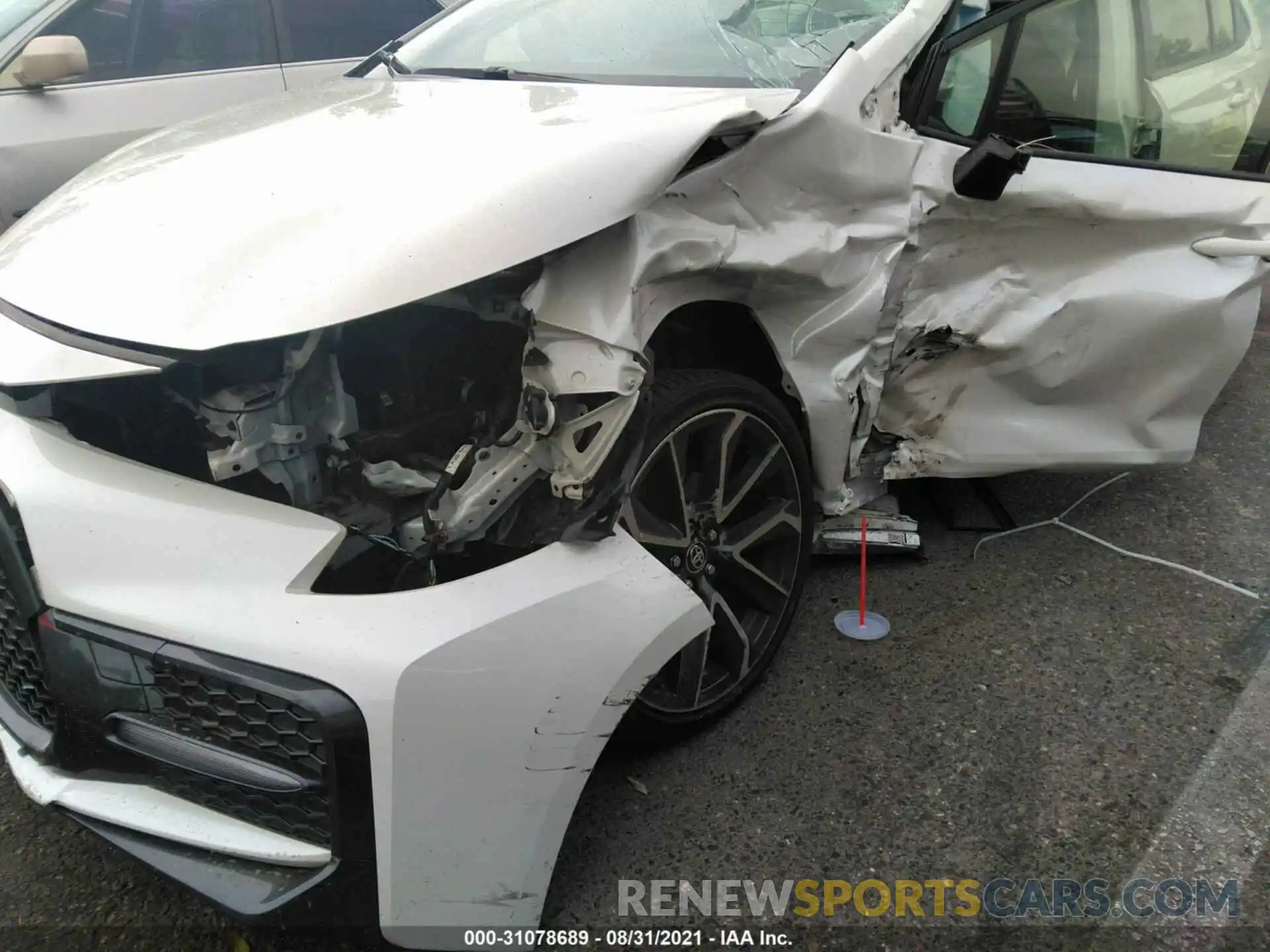 6 Photograph of a damaged car JTDS4RCE9LJ052976 TOYOTA COROLLA 2020