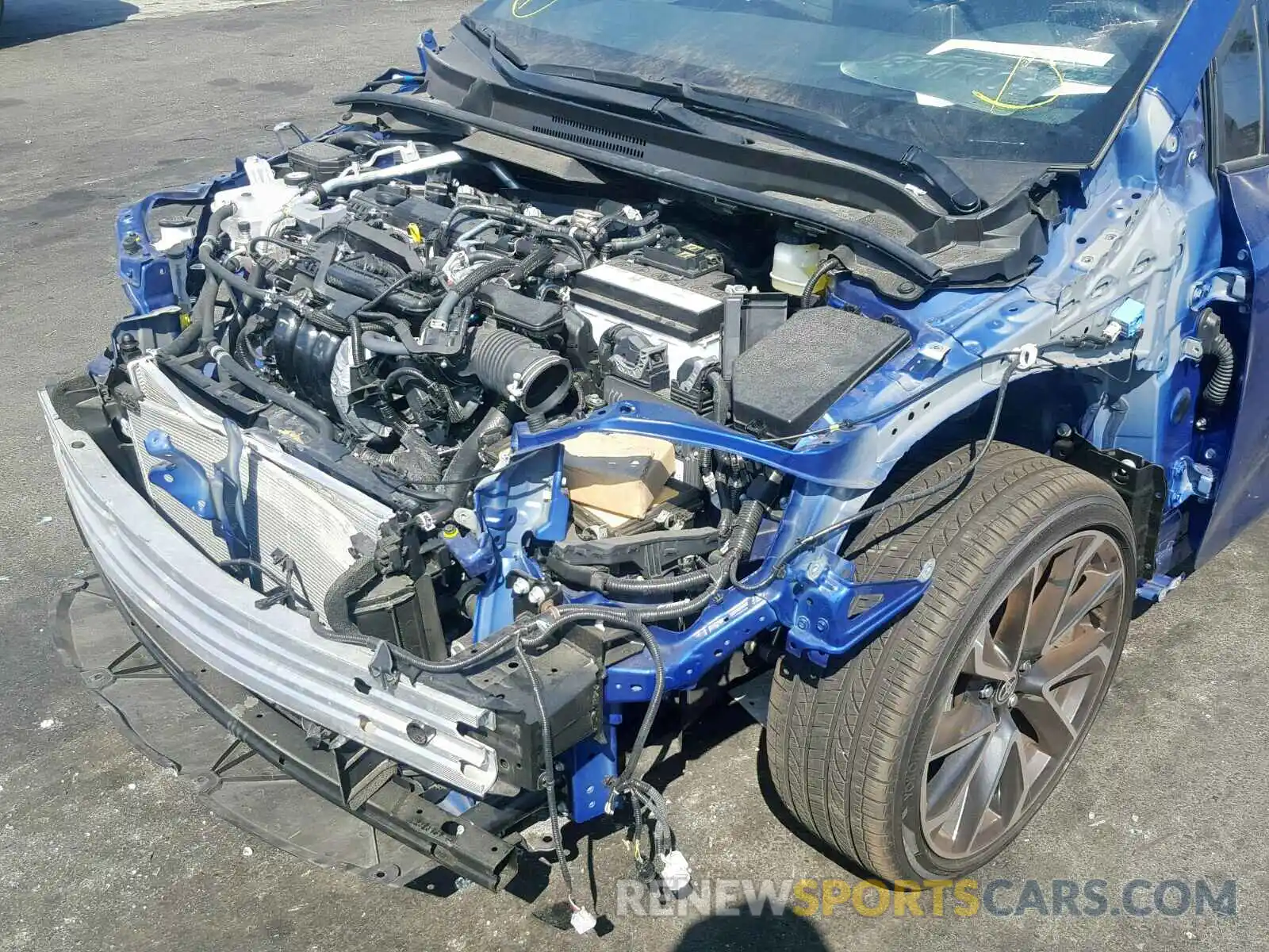 9 Фотография поврежденного автомобиля JTDS4RCEXLJ000692 TOYOTA COROLLA 2020