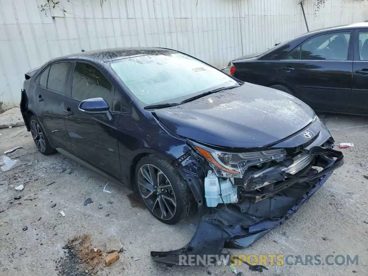 1 Photograph of a damaged car JTDS4RCEXLJ001051 TOYOTA COROLLA 2020