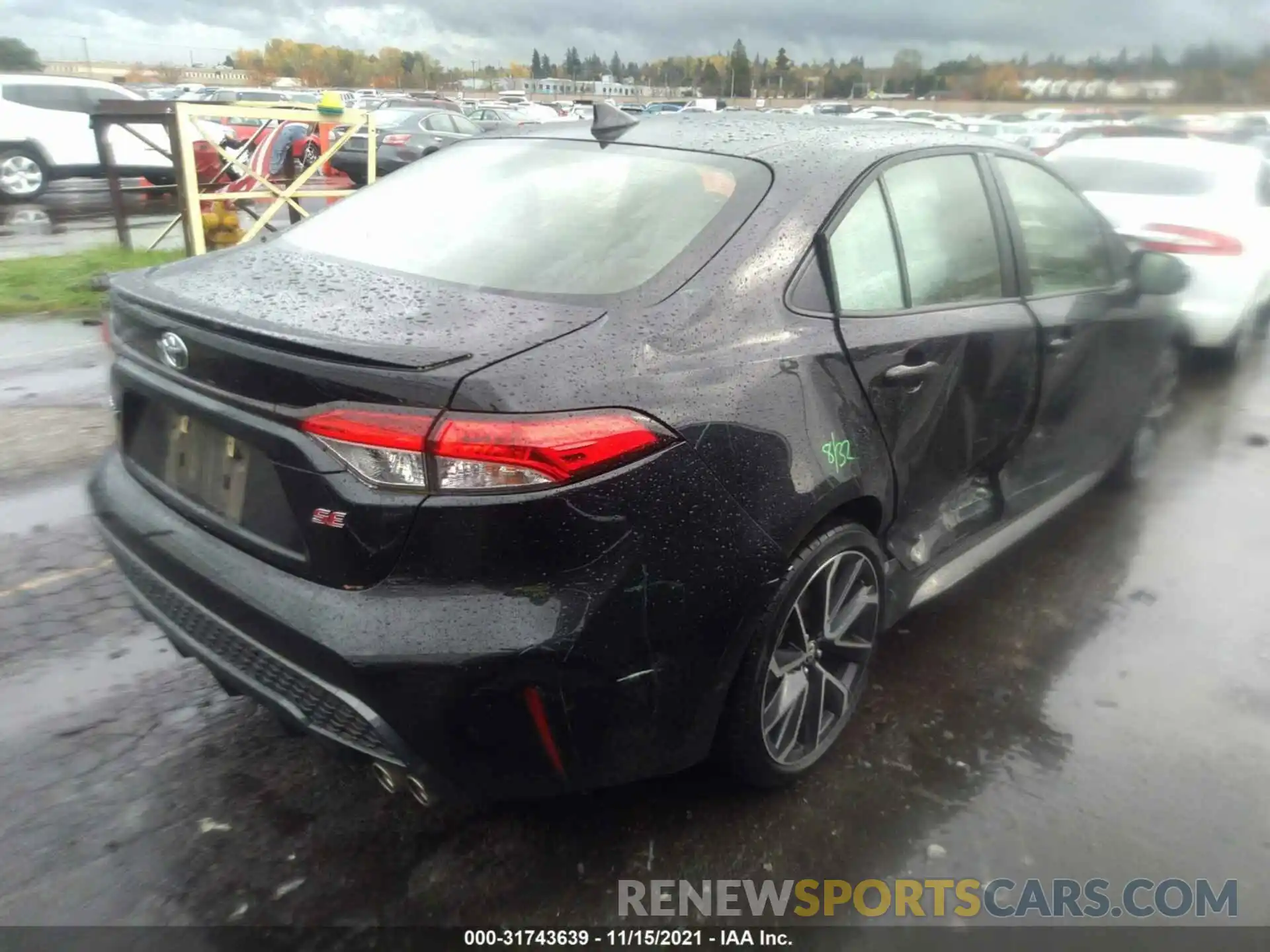 4 Photograph of a damaged car JTDS4RCEXLJ001549 TOYOTA COROLLA 2020