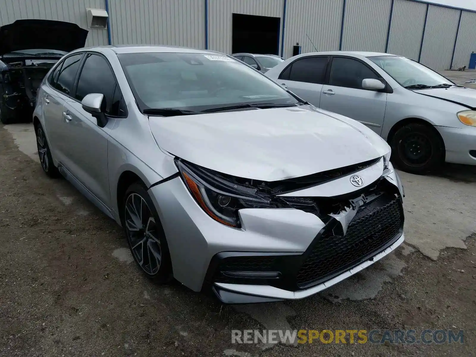 1 Photograph of a damaged car JTDS4RCEXLJ001664 TOYOTA COROLLA 2020