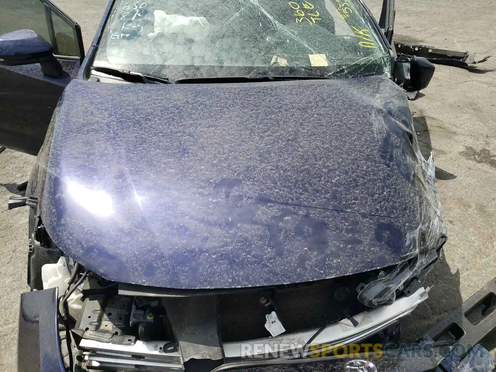 7 Photograph of a damaged car JTDS4RCEXLJ002930 TOYOTA COROLLA 2020