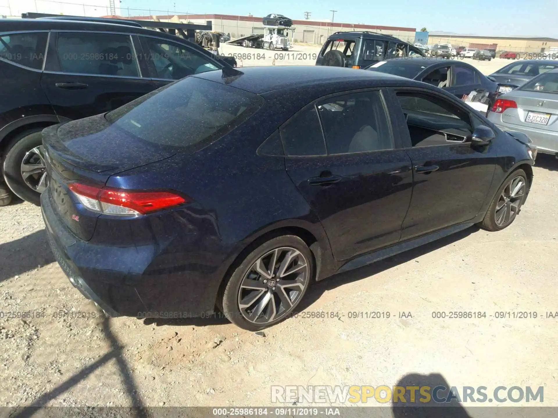 4 Photograph of a damaged car JTDS4RCEXLJ003687 TOYOTA COROLLA 2020