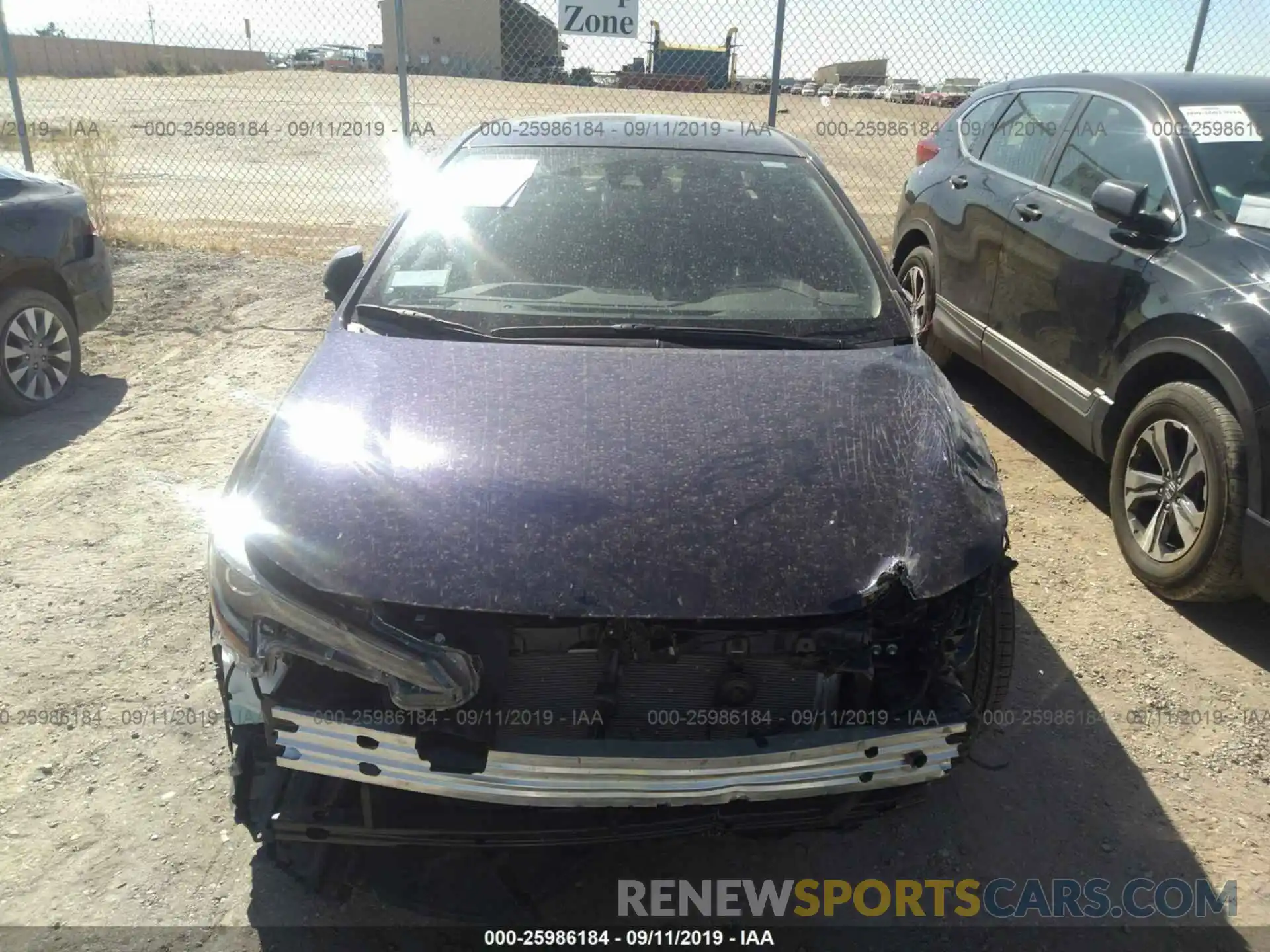 6 Photograph of a damaged car JTDS4RCEXLJ003687 TOYOTA COROLLA 2020