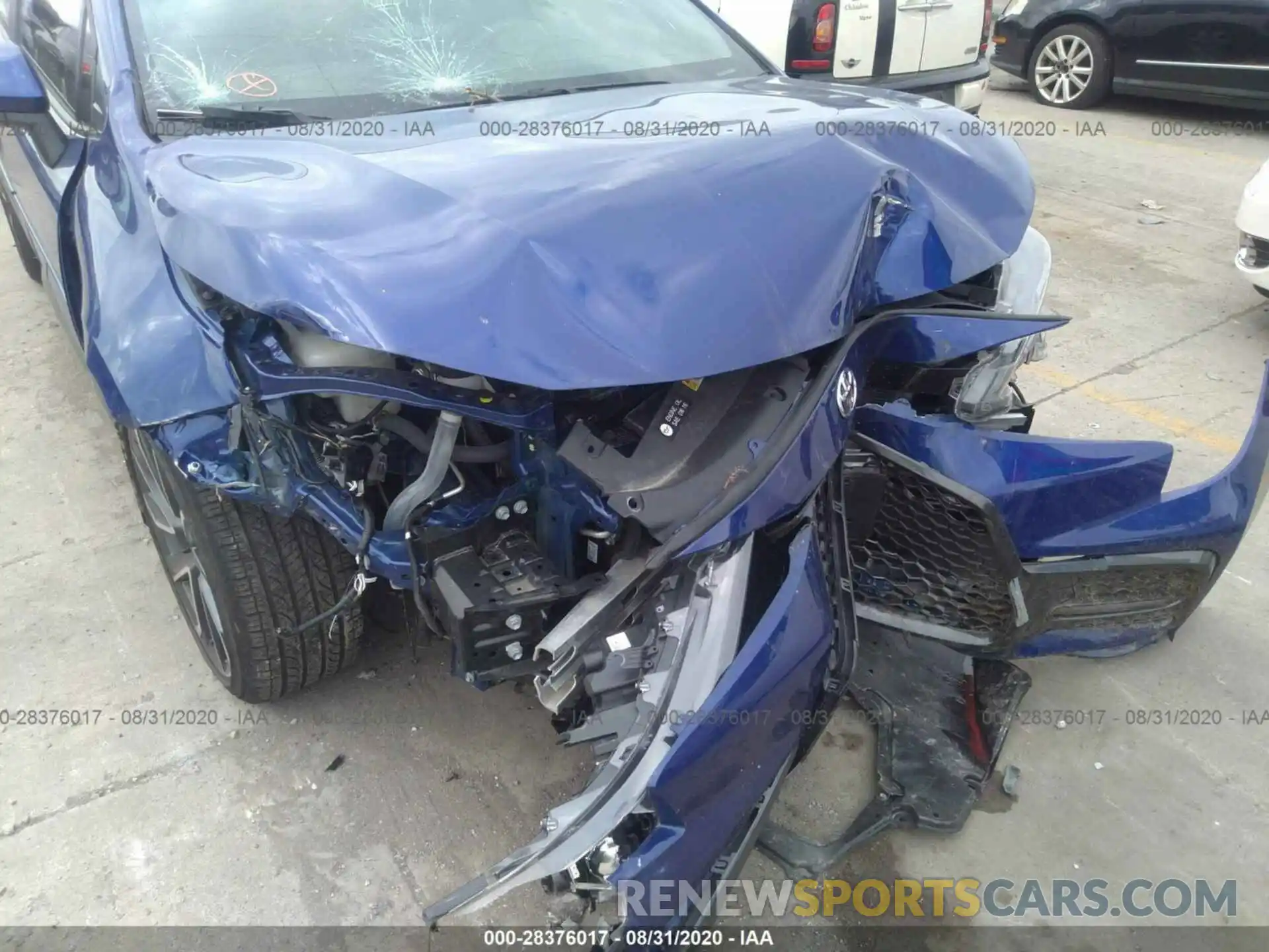 6 Photograph of a damaged car JTDS4RCEXLJ005505 TOYOTA COROLLA 2020