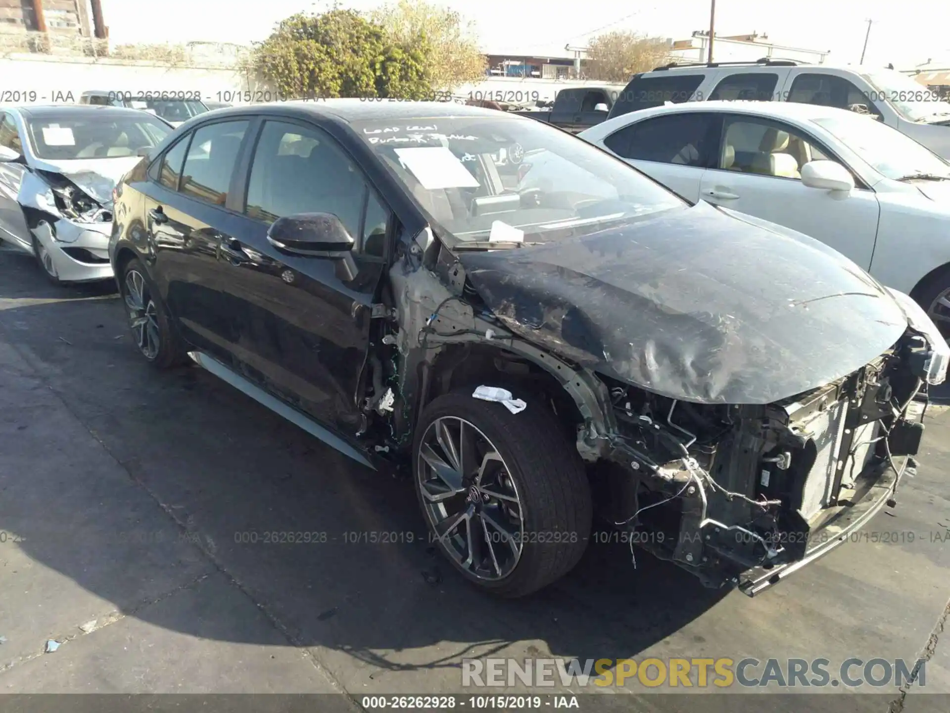 1 Photograph of a damaged car JTDS4RCEXLJ005939 TOYOTA COROLLA 2020