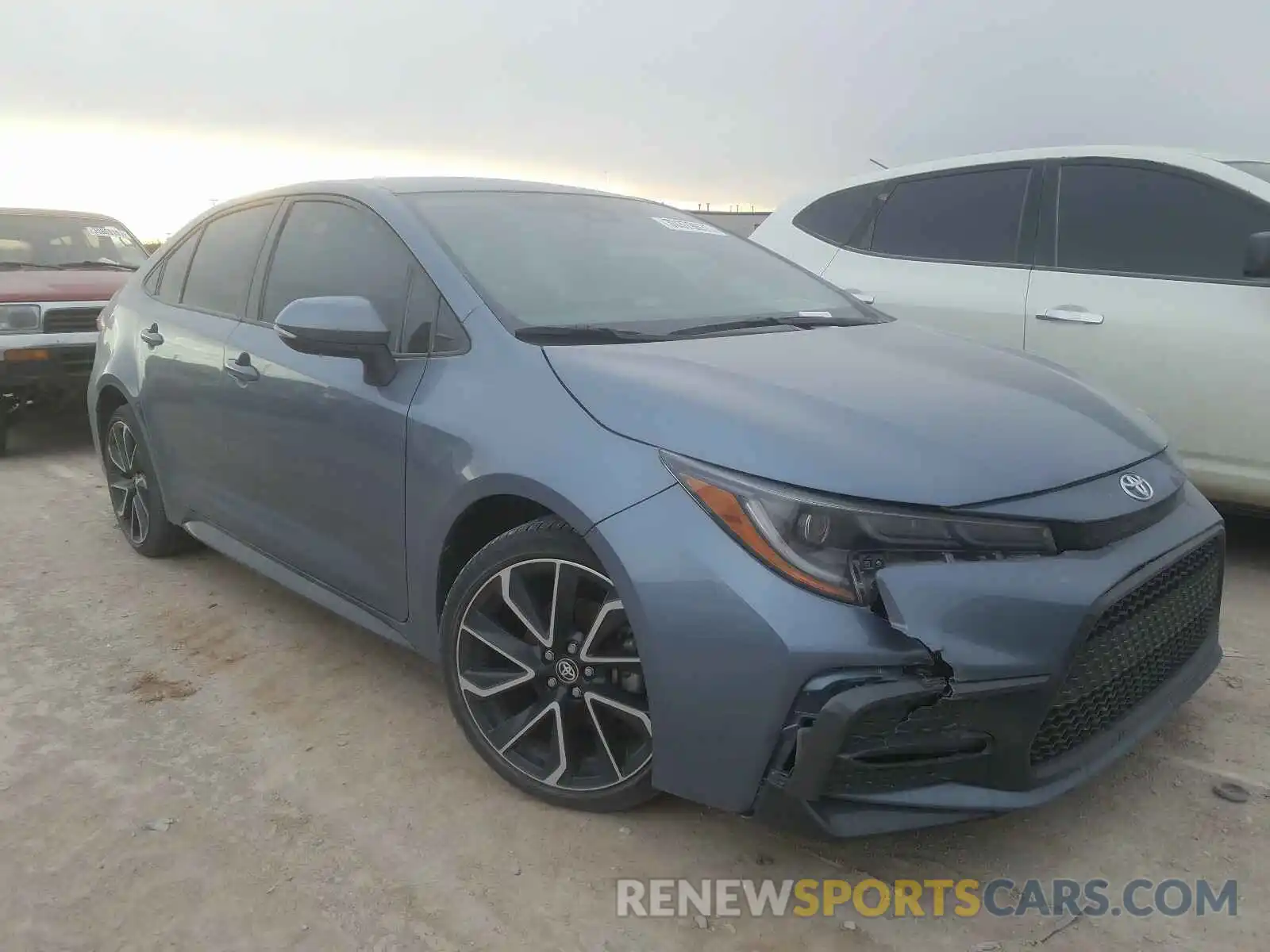 1 Photograph of a damaged car JTDS4RCEXLJ007190 TOYOTA COROLLA 2020