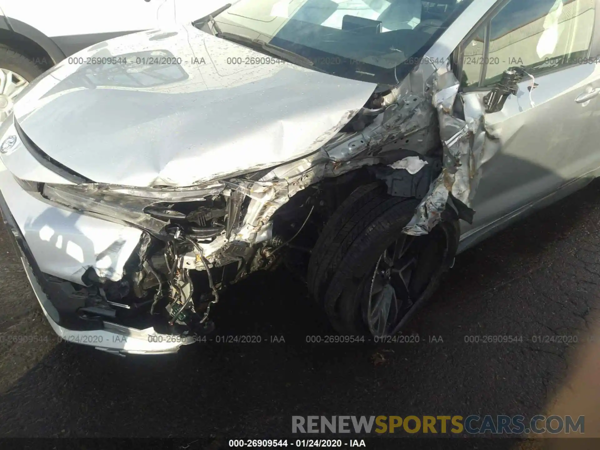 6 Photograph of a damaged car JTDS4RCEXLJ008257 TOYOTA COROLLA 2020