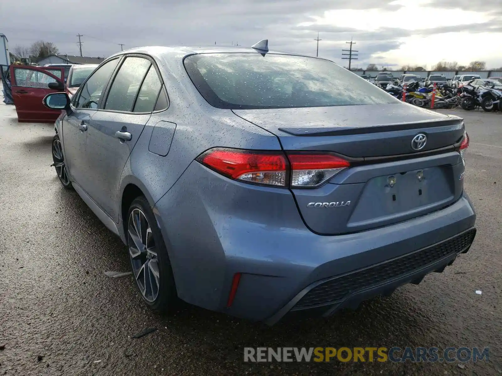 3 Photograph of a damaged car JTDS4RCEXLJ008484 TOYOTA COROLLA 2020