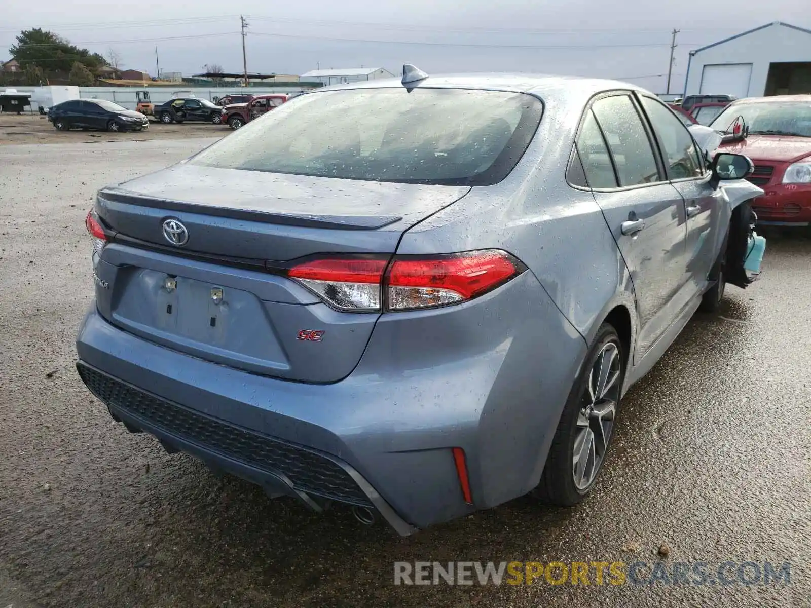 4 Photograph of a damaged car JTDS4RCEXLJ008484 TOYOTA COROLLA 2020