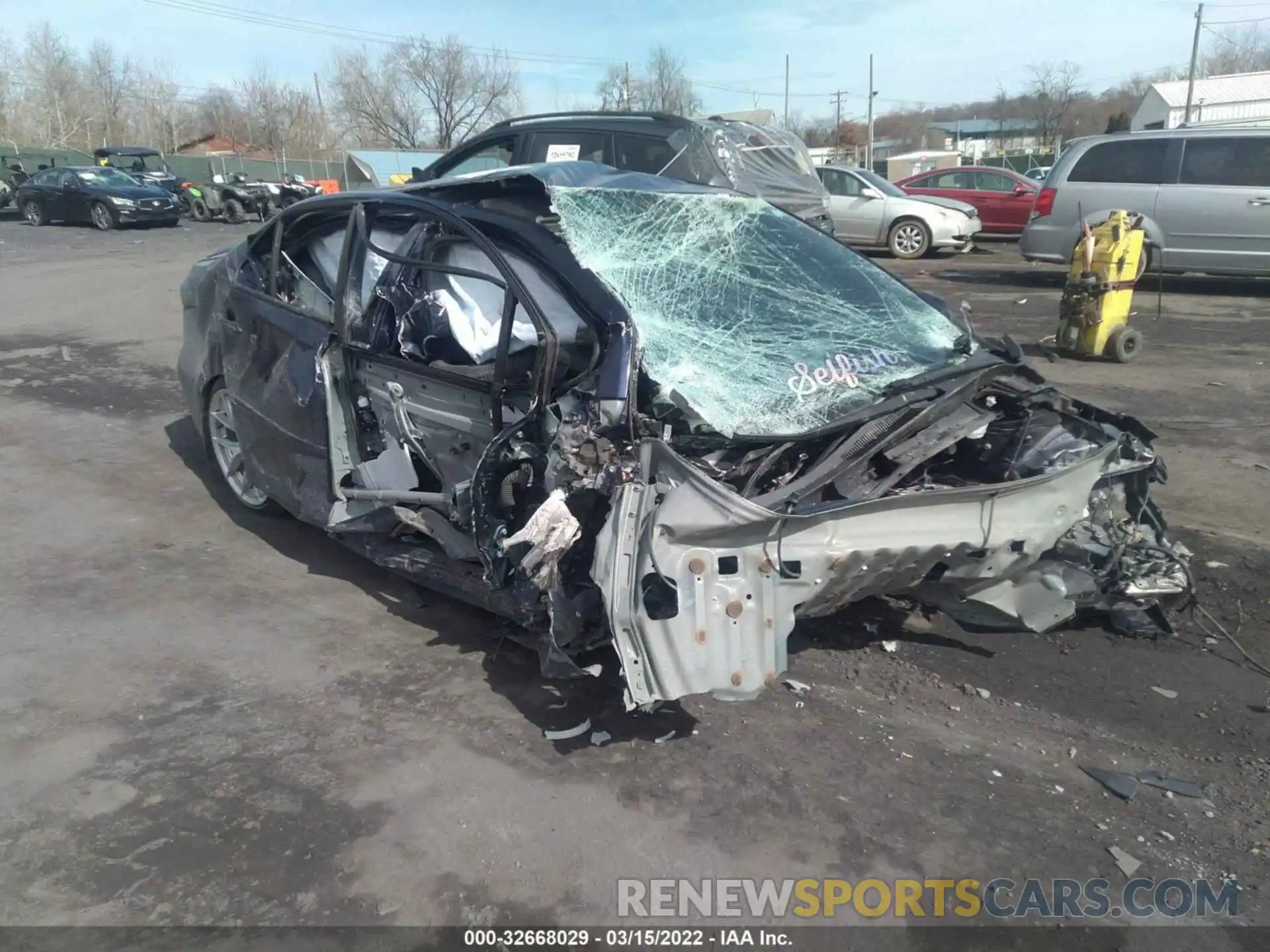 6 Photograph of a damaged car JTDS4RCEXLJ009814 TOYOTA COROLLA 2020