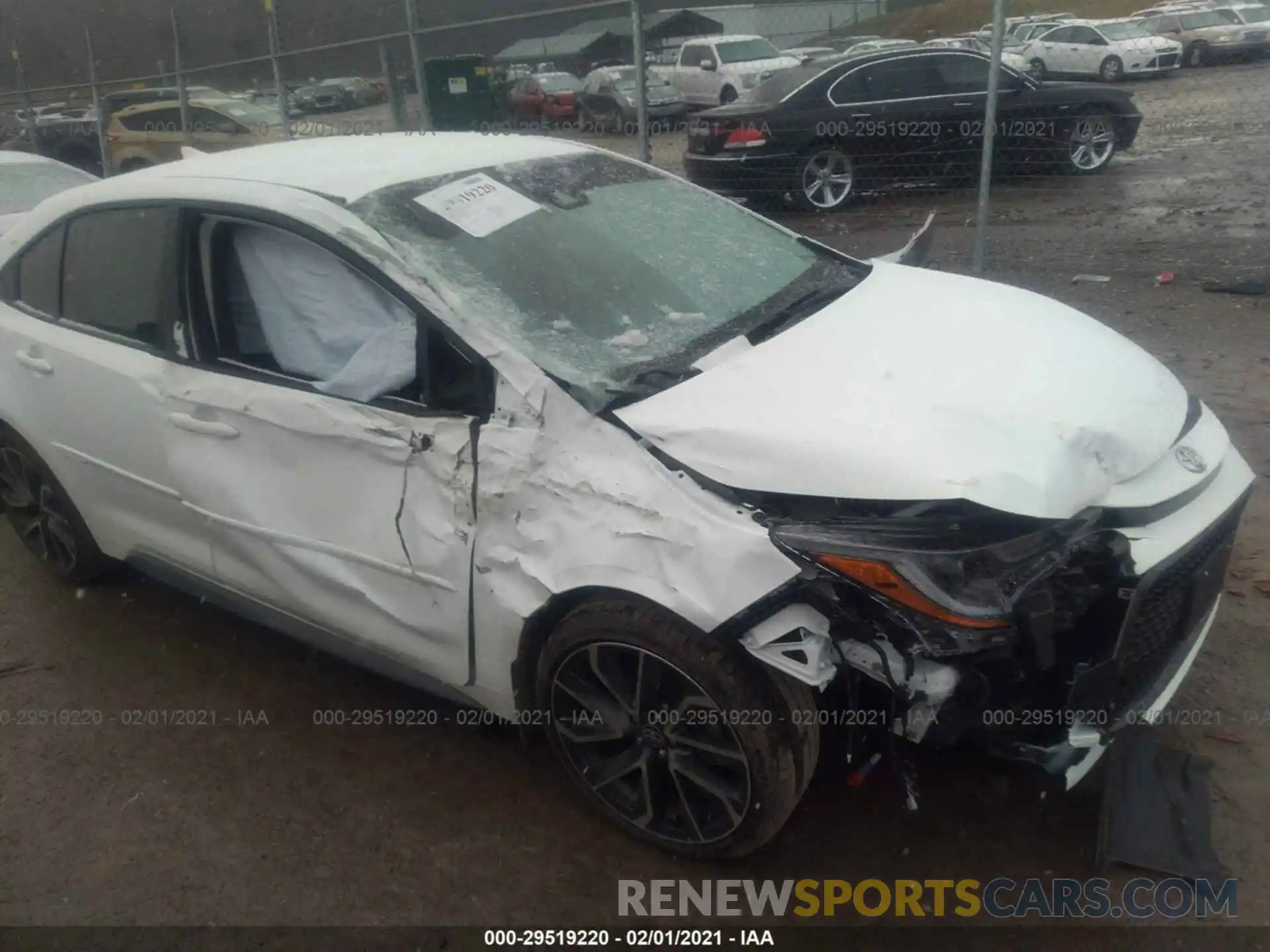 1 Photograph of a damaged car JTDS4RCEXLJ010915 TOYOTA COROLLA 2020