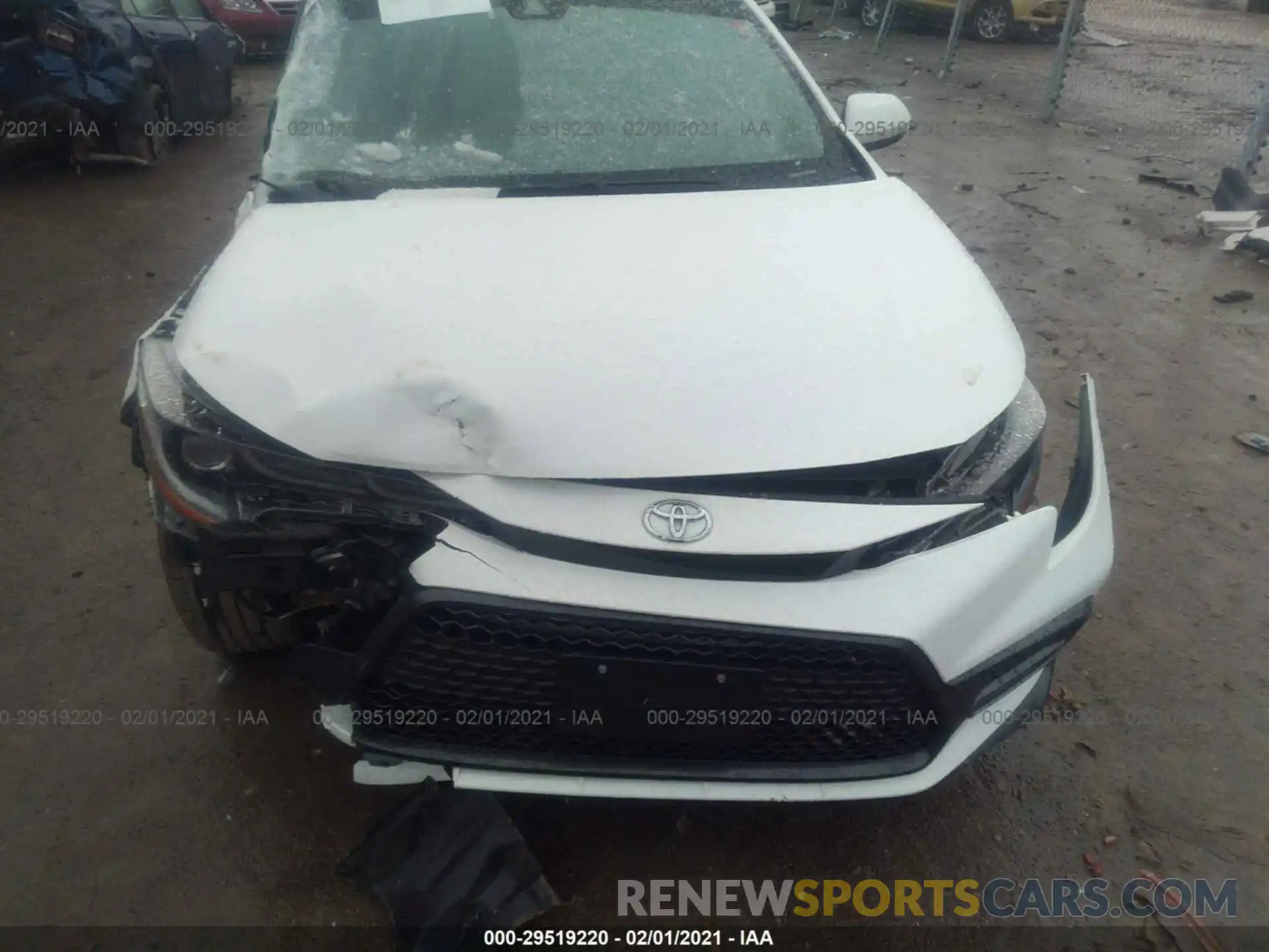 6 Photograph of a damaged car JTDS4RCEXLJ010915 TOYOTA COROLLA 2020