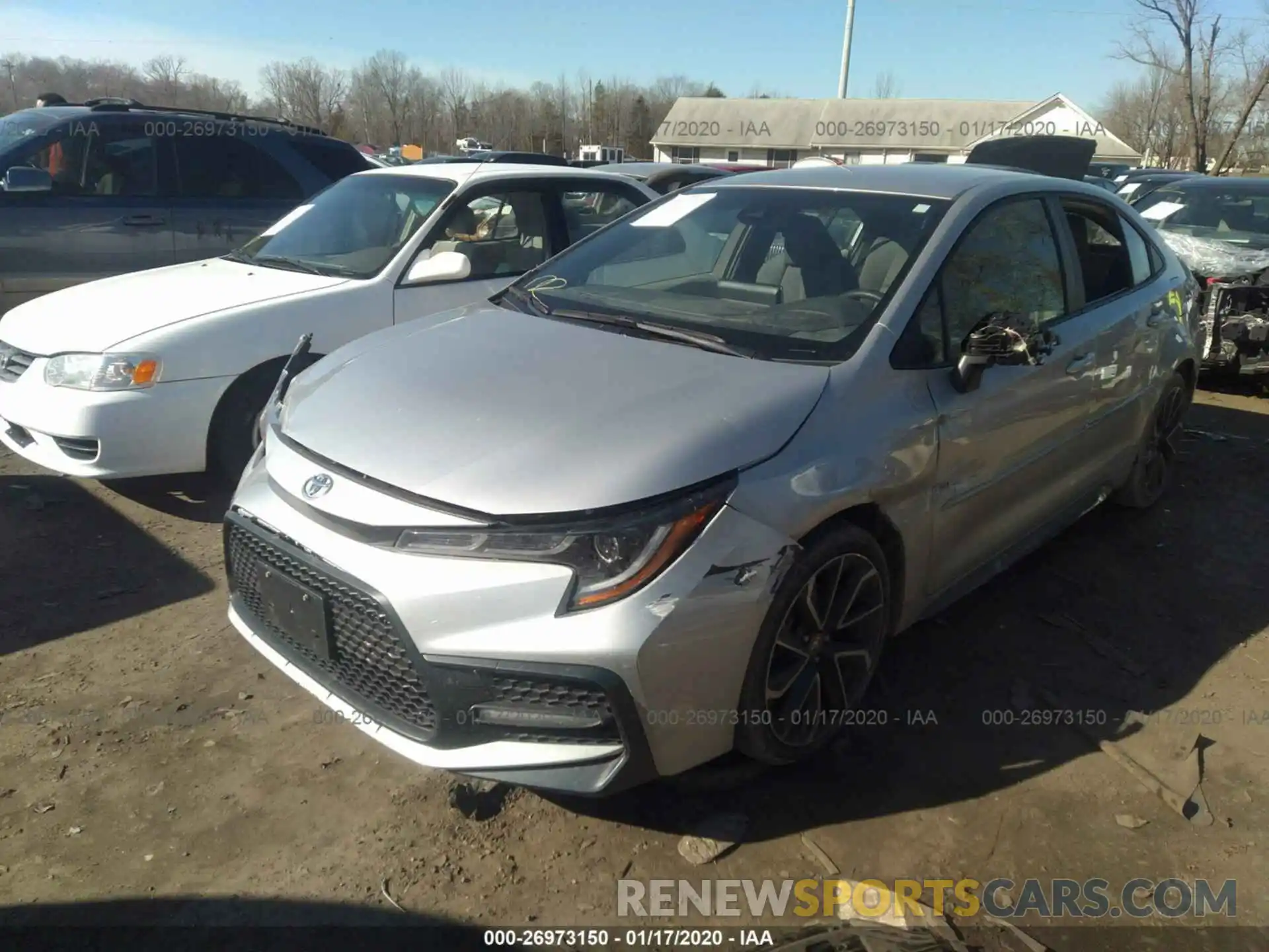 6 Photograph of a damaged car JTDS4RCEXLJ011191 TOYOTA COROLLA 2020