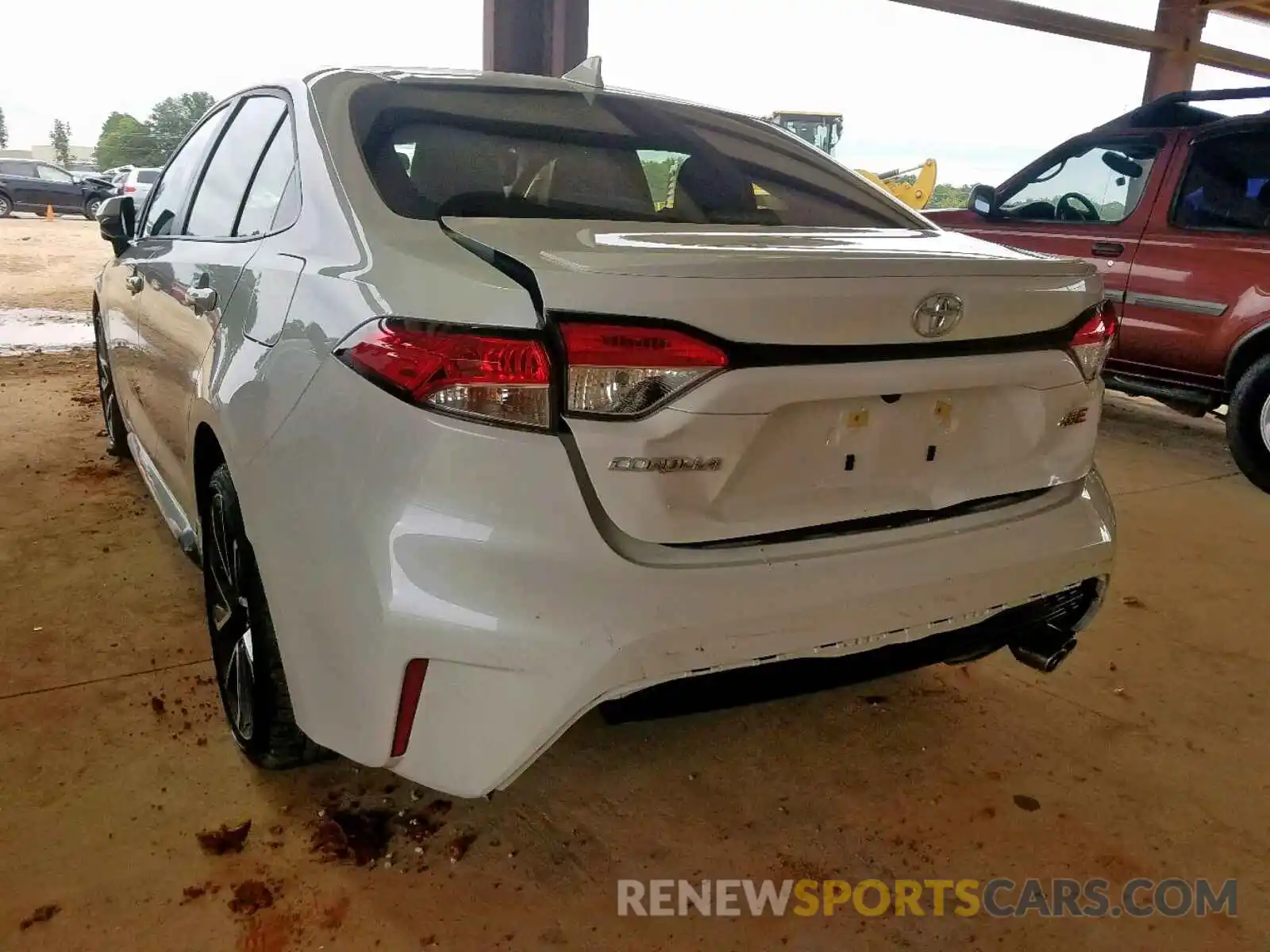 3 Photograph of a damaged car JTDS4RCEXLJ011711 TOYOTA COROLLA 2020