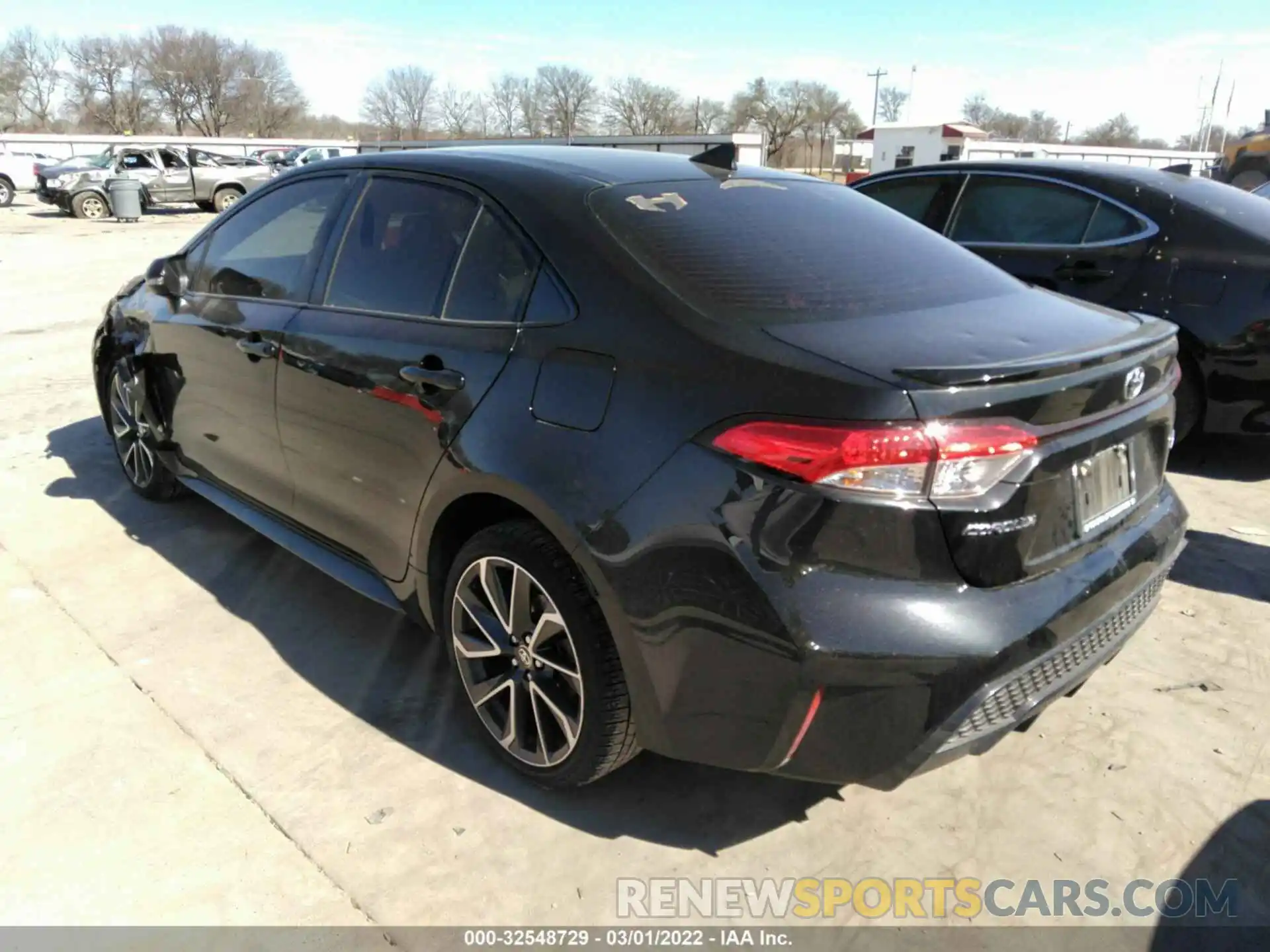 3 Photograph of a damaged car JTDS4RCEXLJ012521 TOYOTA COROLLA 2020