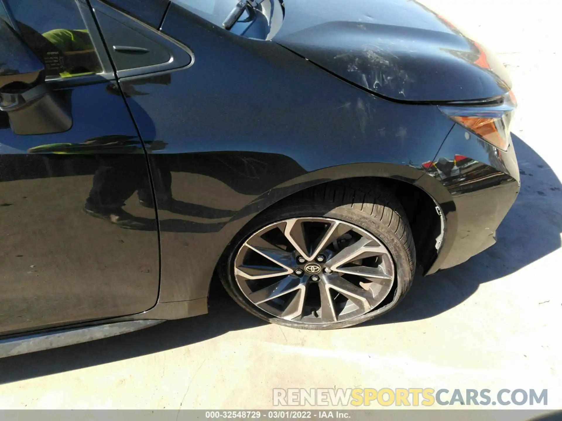 6 Photograph of a damaged car JTDS4RCEXLJ012521 TOYOTA COROLLA 2020