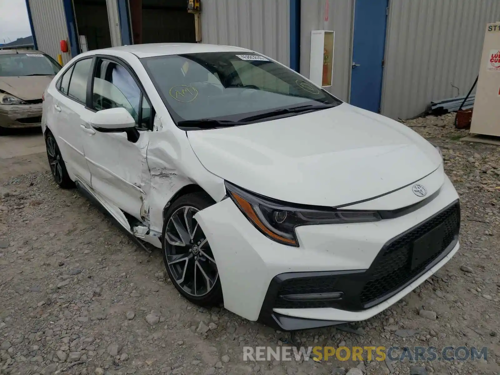 1 Photograph of a damaged car JTDS4RCEXLJ012860 TOYOTA COROLLA 2020