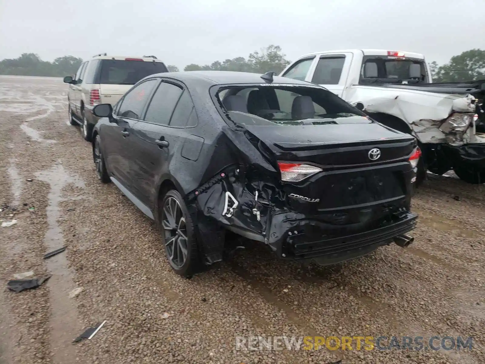 3 Photograph of a damaged car JTDS4RCEXLJ013751 TOYOTA COROLLA 2020