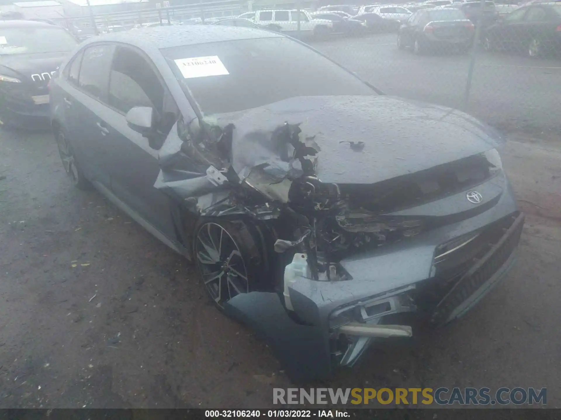 6 Photograph of a damaged car JTDS4RCEXLJ014771 TOYOTA COROLLA 2020