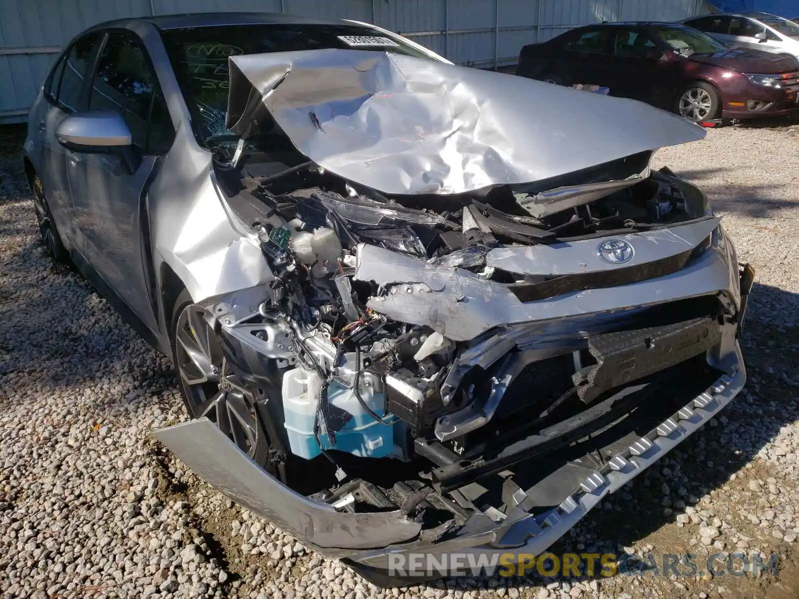 9 Photograph of a damaged car JTDS4RCEXLJ016519 TOYOTA COROLLA 2020