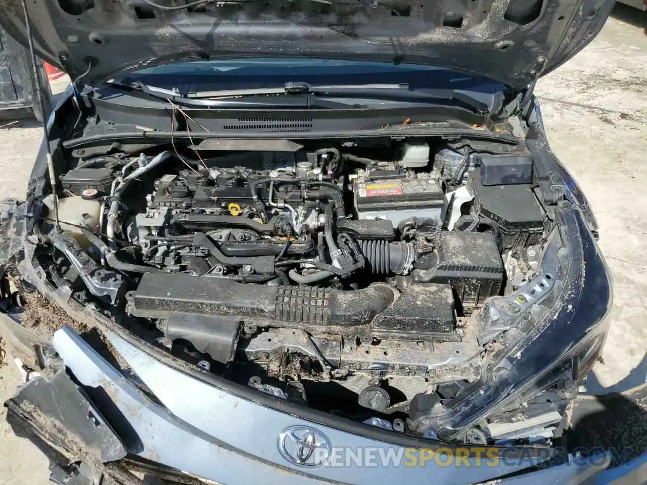 11 Фотография поврежденного автомобиля JTDS4RCEXLJ016987 TOYOTA COROLLA 2020