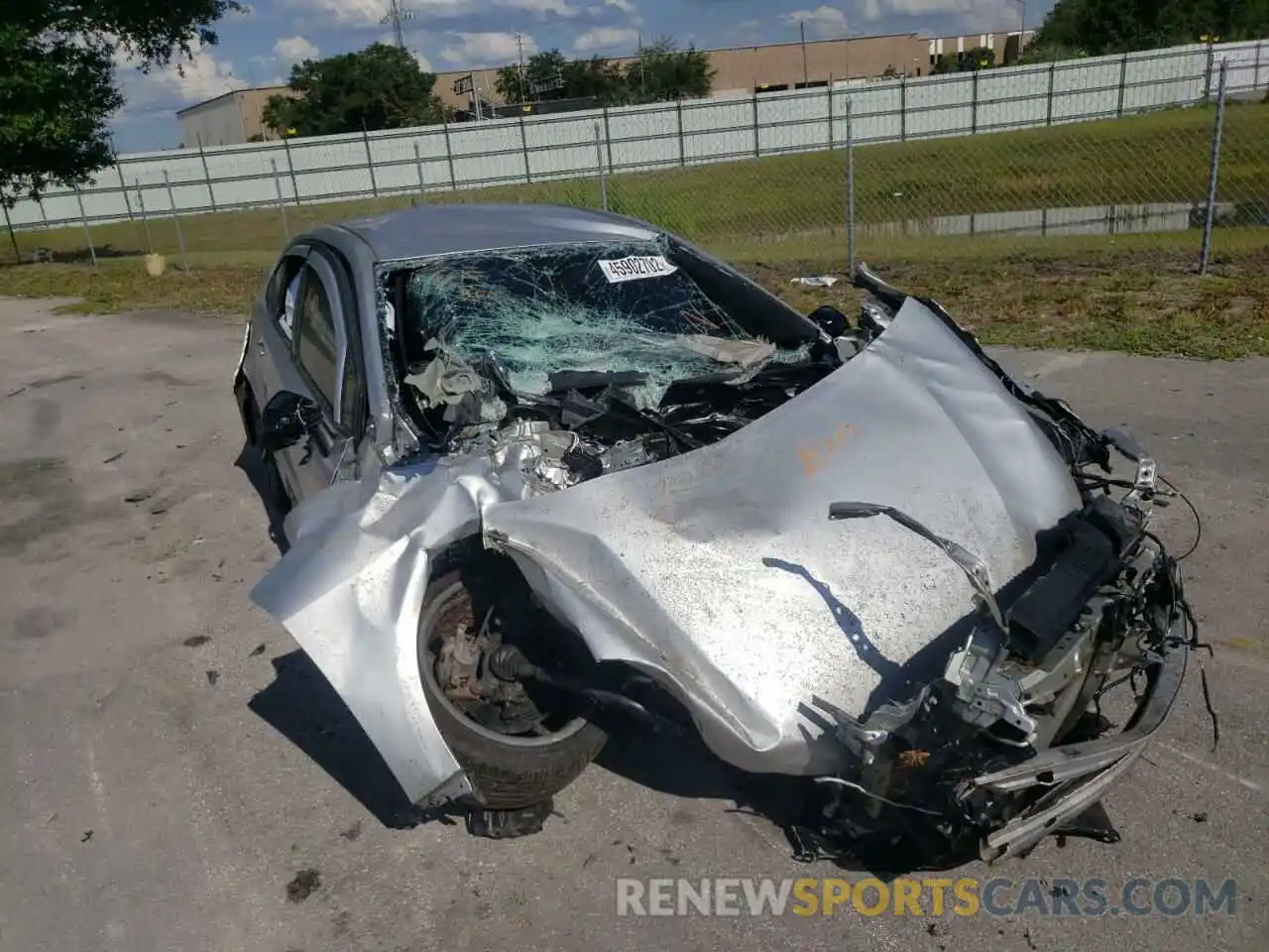 9 Photograph of a damaged car JTDS4RCEXLJ017198 TOYOTA COROLLA 2020